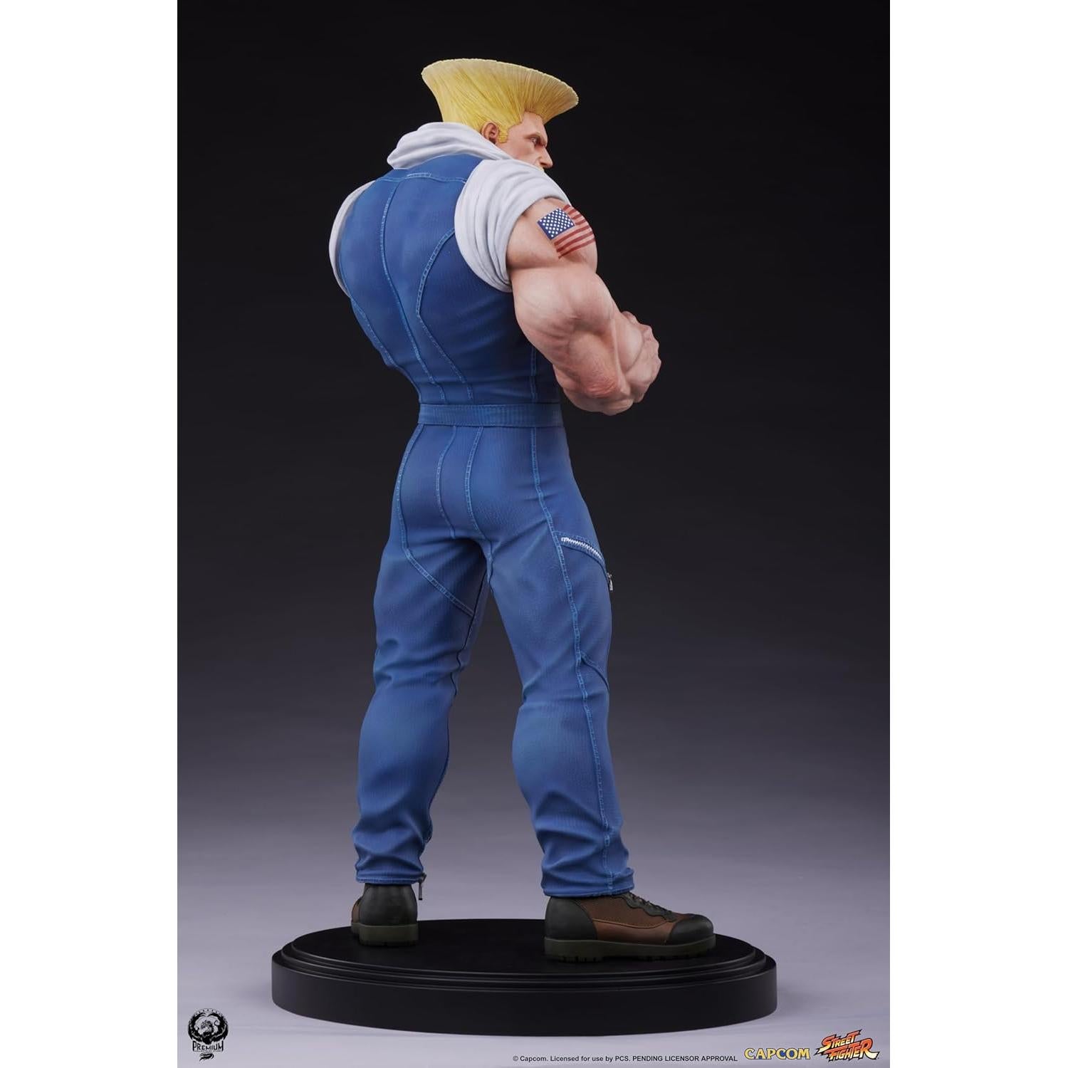 Estatua Deluxe Guile 1:4 PCS Collectibles Street Fighter 6
