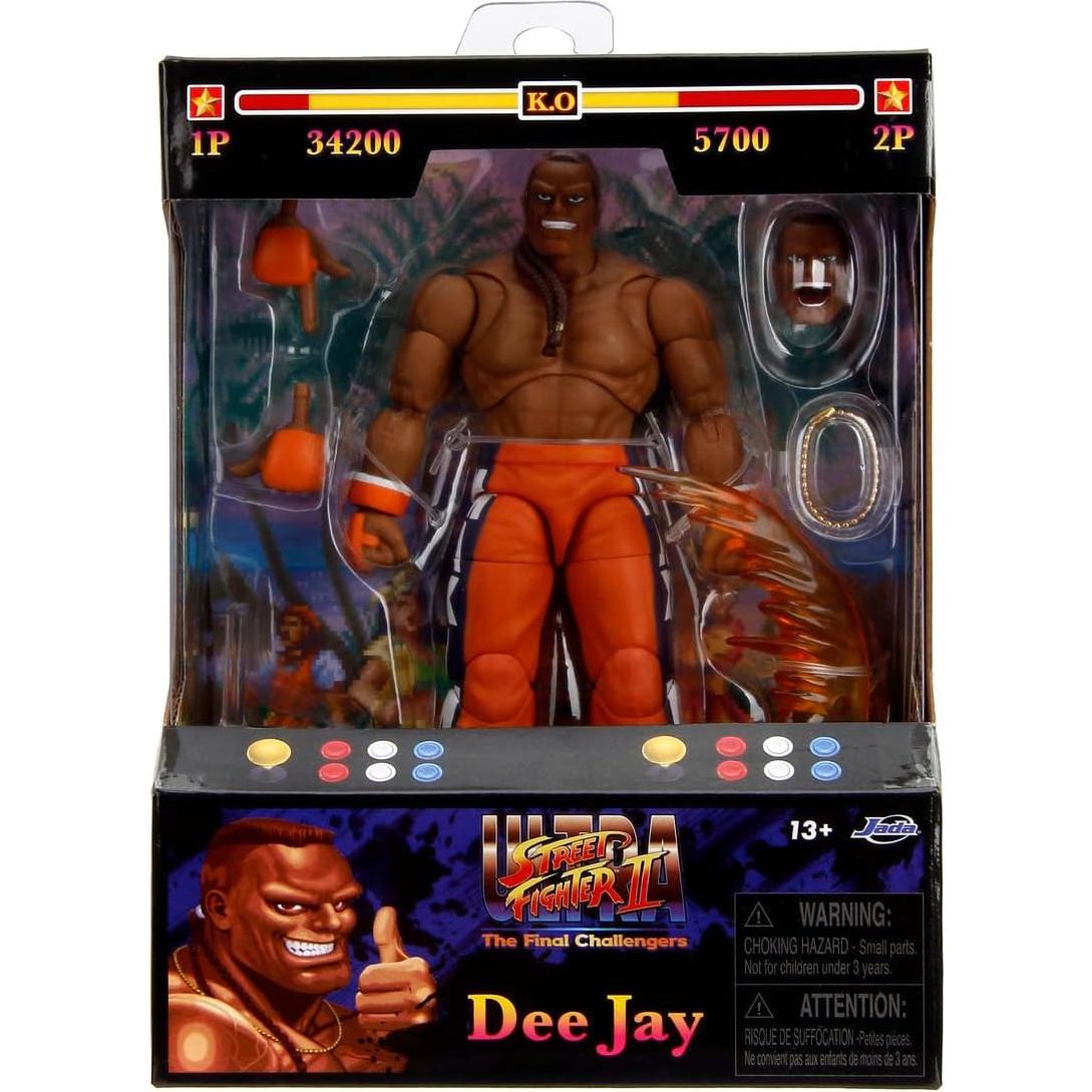 Figura Articulada Dee Jay 15cm Jada Toys - Street Fighter