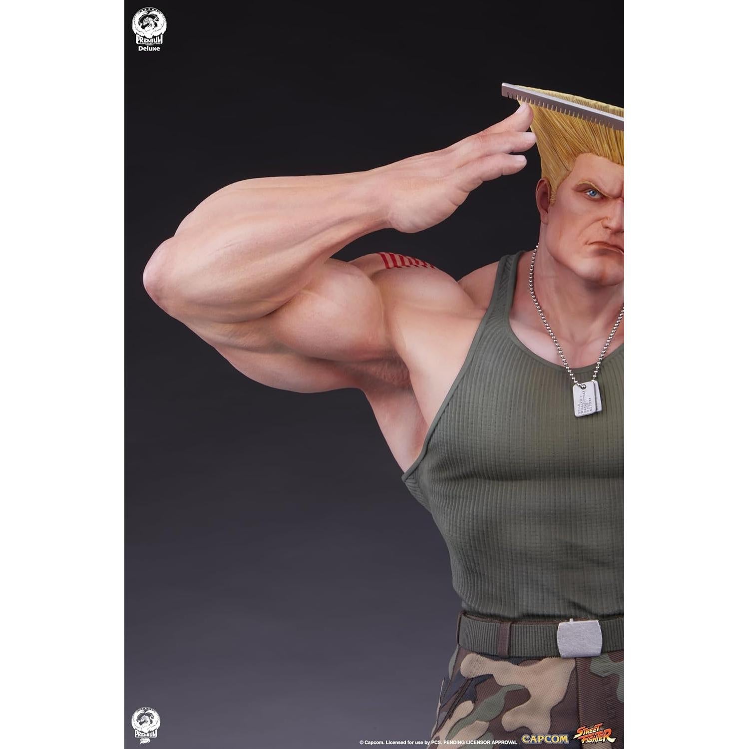 Estatua Deluxe Guile 1:4 Street Fighter 6 - PCS Collectibles