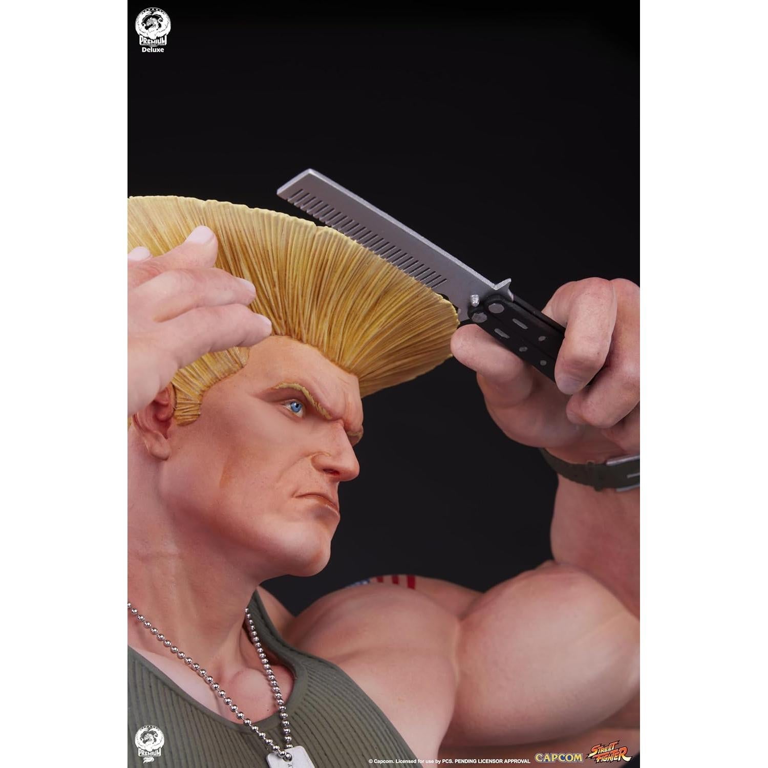 Estatua Deluxe Guile 1:4 Street Fighter 6 - PCS Collectibles