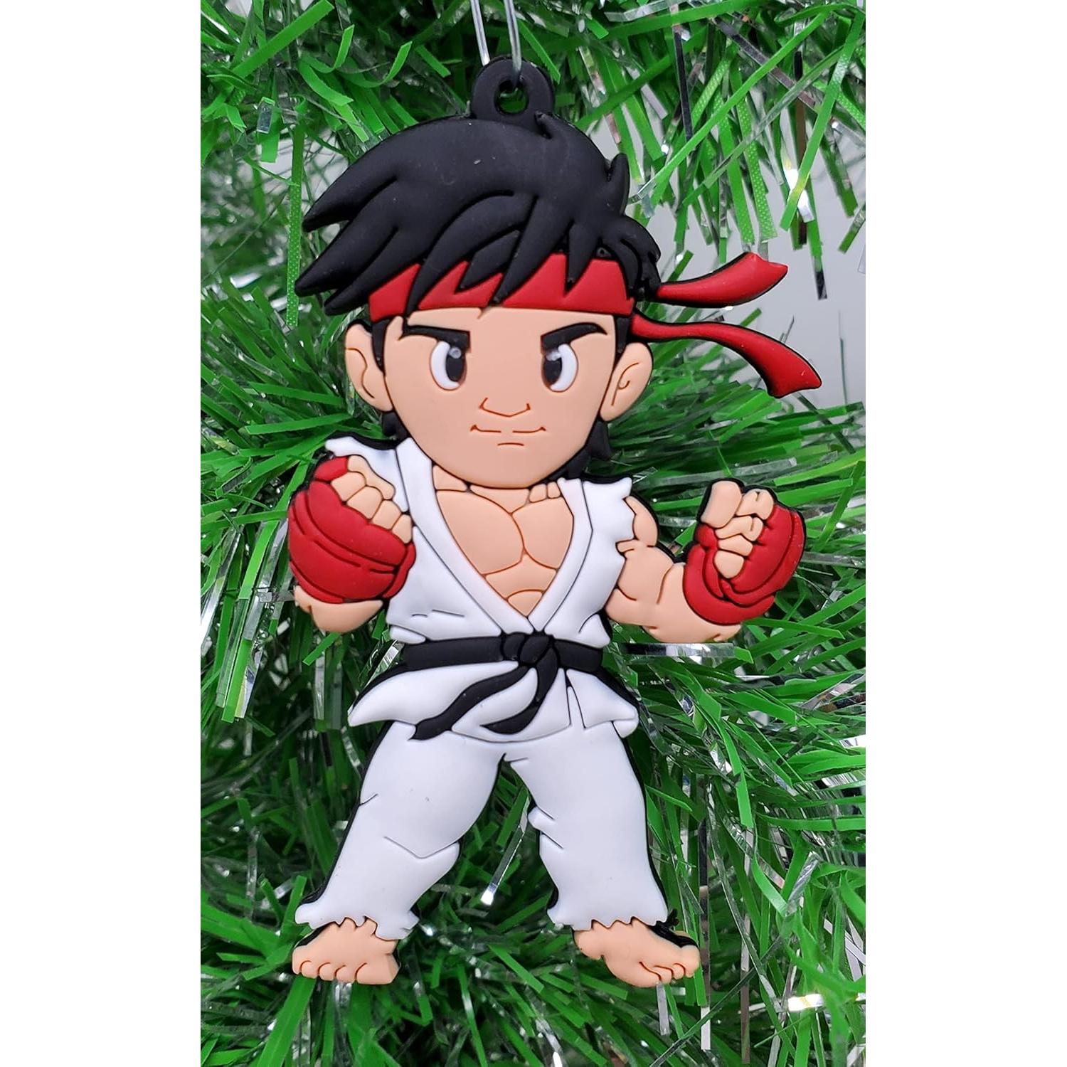 Juego de Adornos Colgantes Street Fighter - 5 Piezas, 7.62 cm