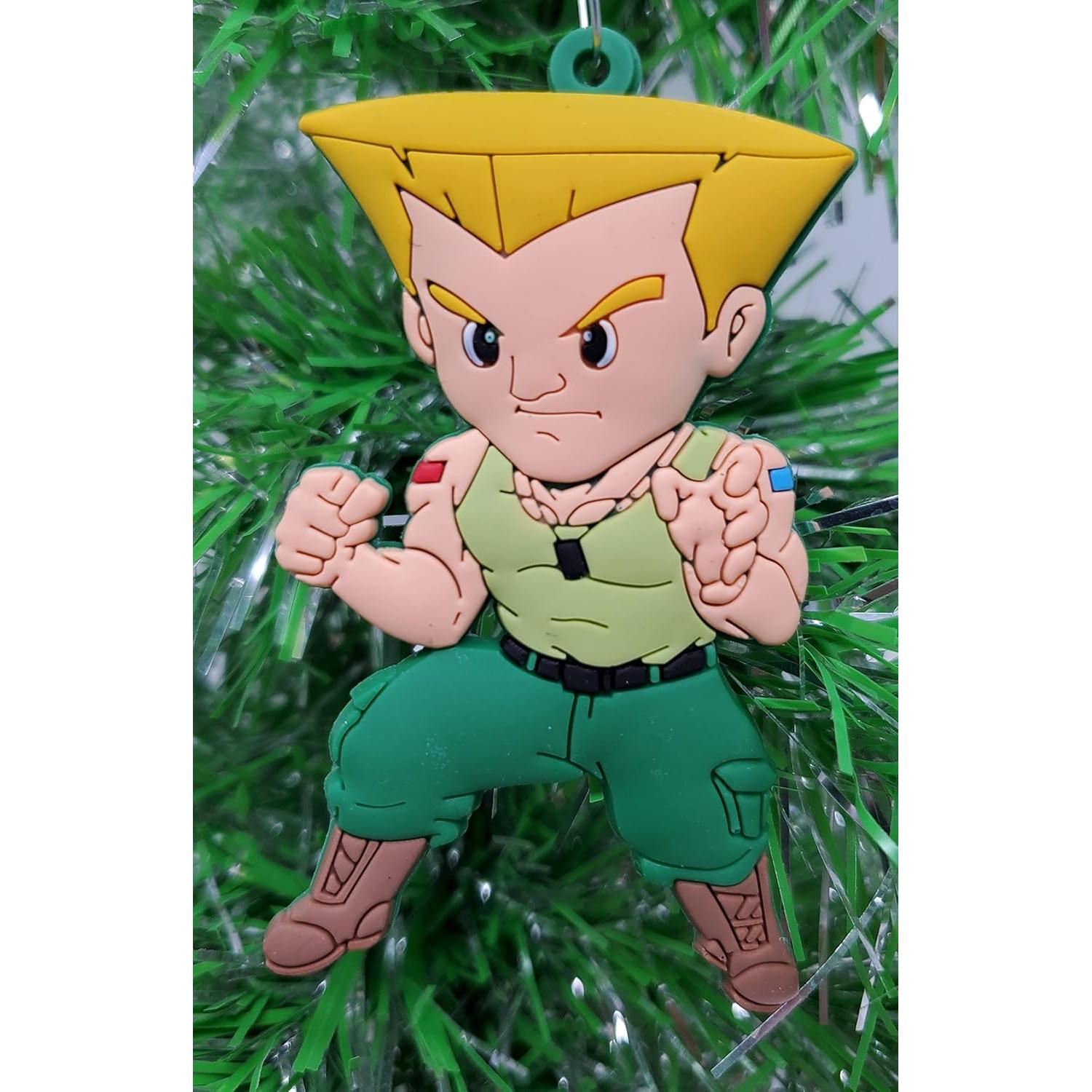 Juego de Adornos Colgantes Street Fighter - 5 Piezas, 7.62 cm