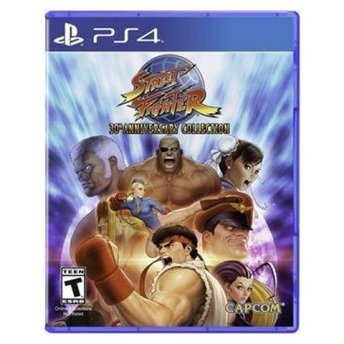 Juego Street Fighter 30 Aniversario PS4 - 12 Títulos Clásicos