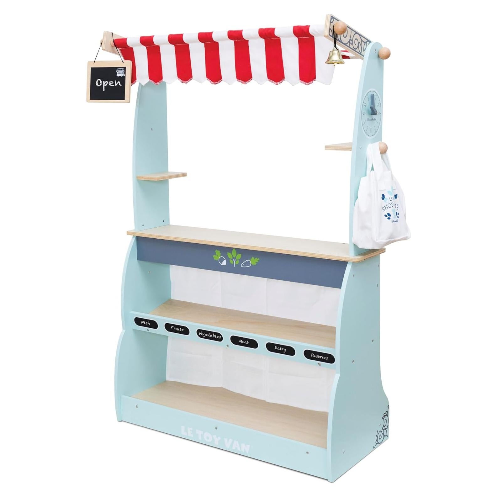 Le Toy Van Tienda de Comestibles y Cafetería de Madera TV317