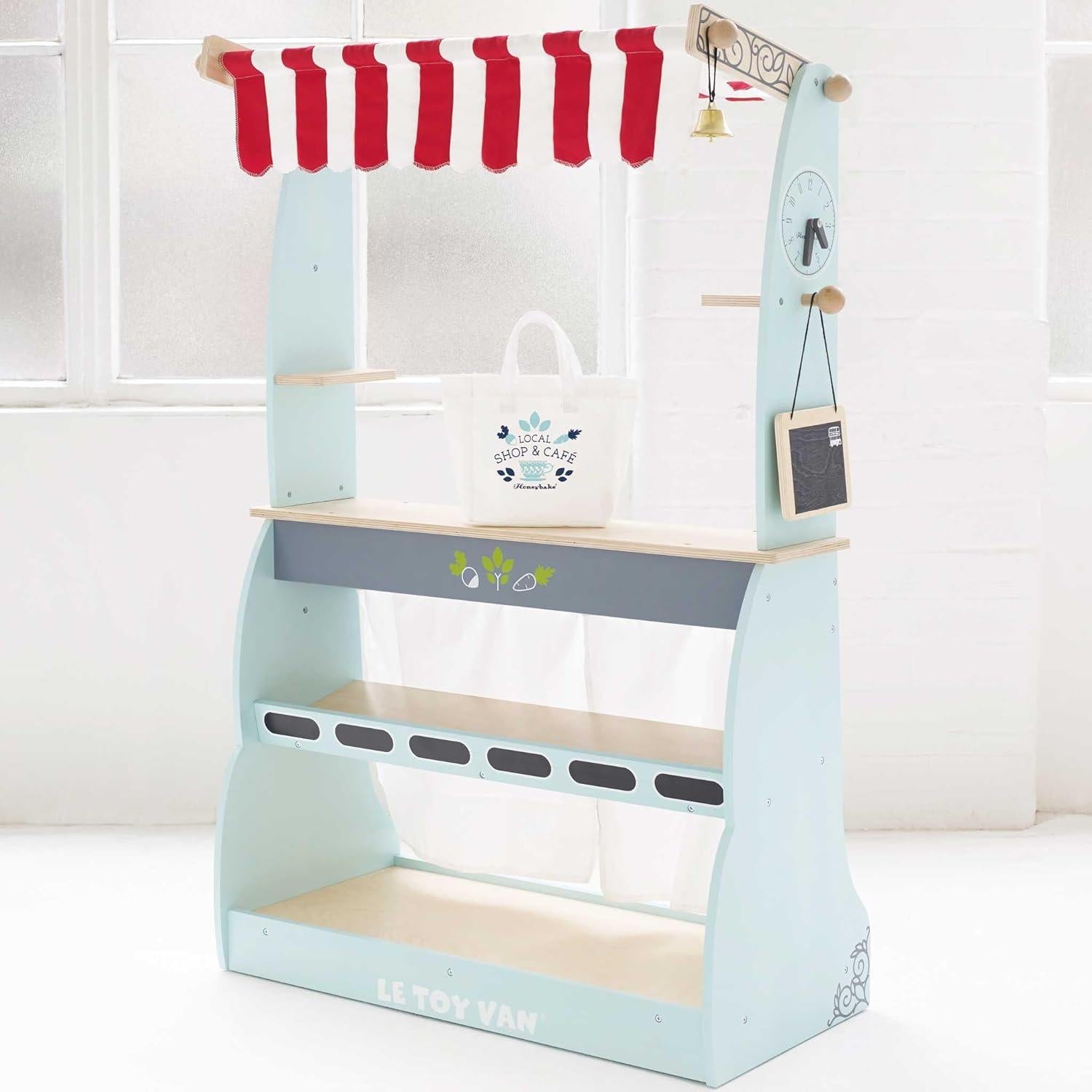Le Toy Van Tienda de Comestibles y Cafetería de Madera TV317