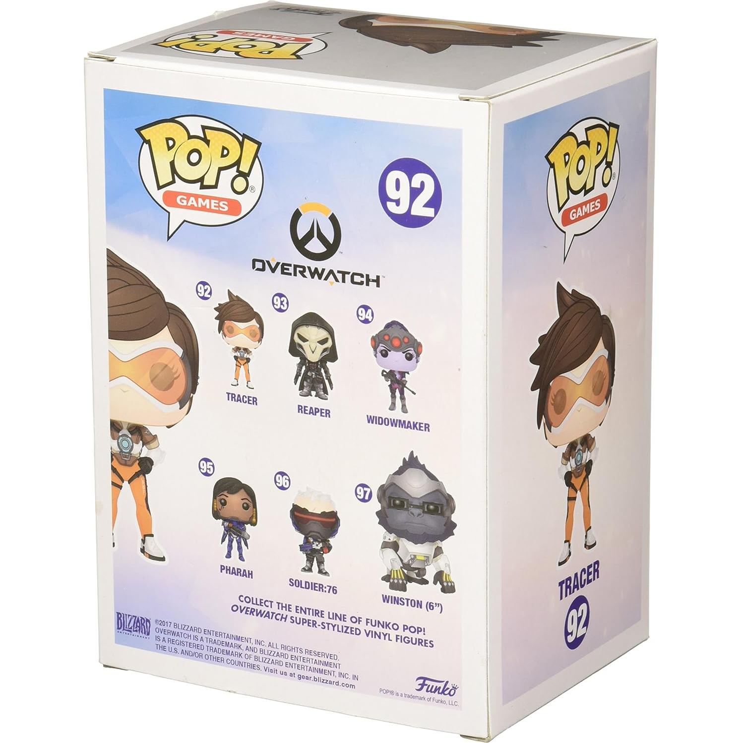 Figura de Vinilo Pop! Funko Overwatch Tracer Posh 9.5 cm