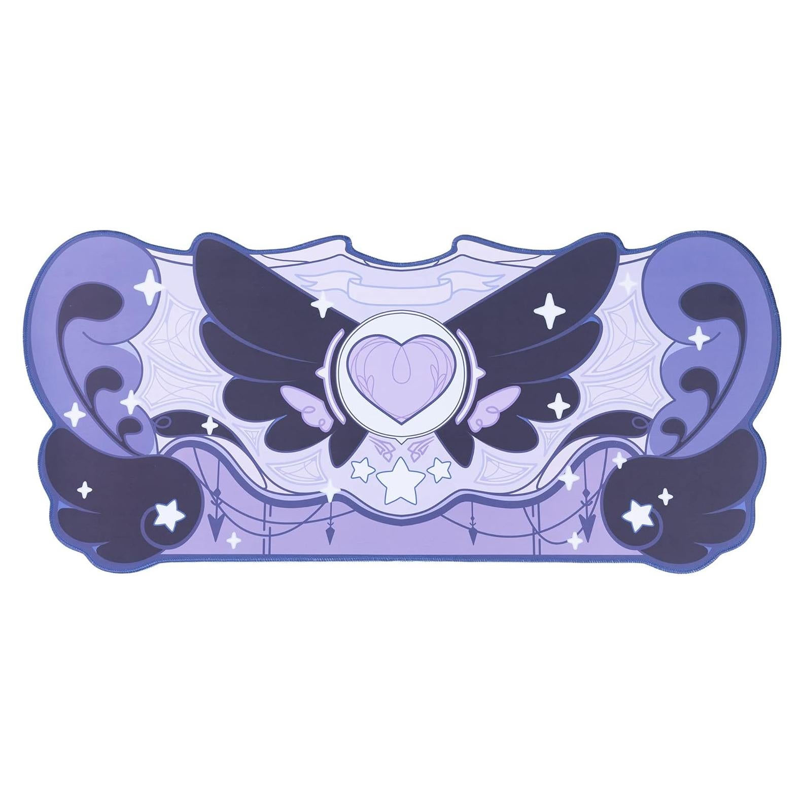 Alfombrilla de Ratón GeekShare Goma Antideslizante 40x25cm Púrpura