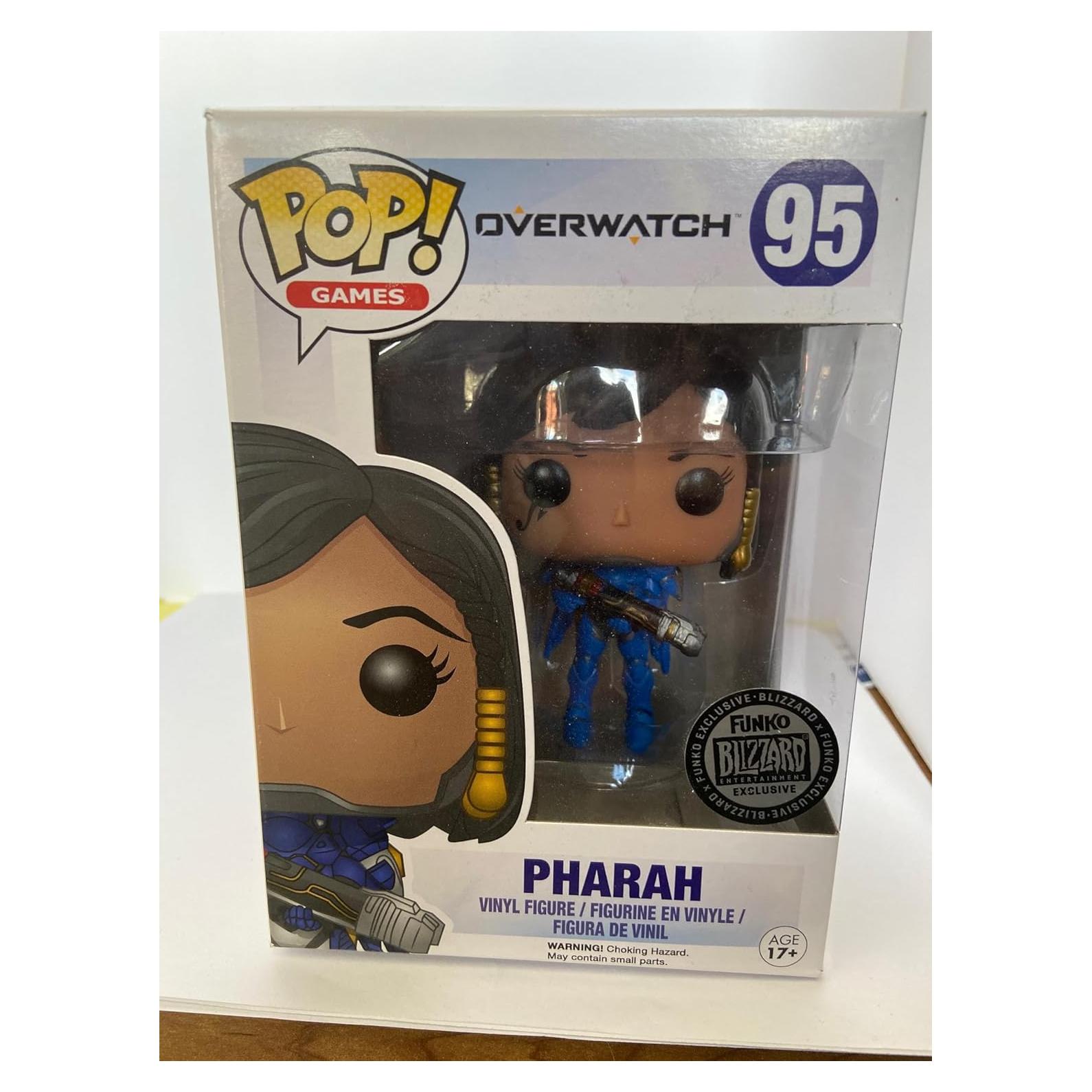 Figura de Acción Funko Pop! Overwatch Pharah Azul #95 9.53 cm