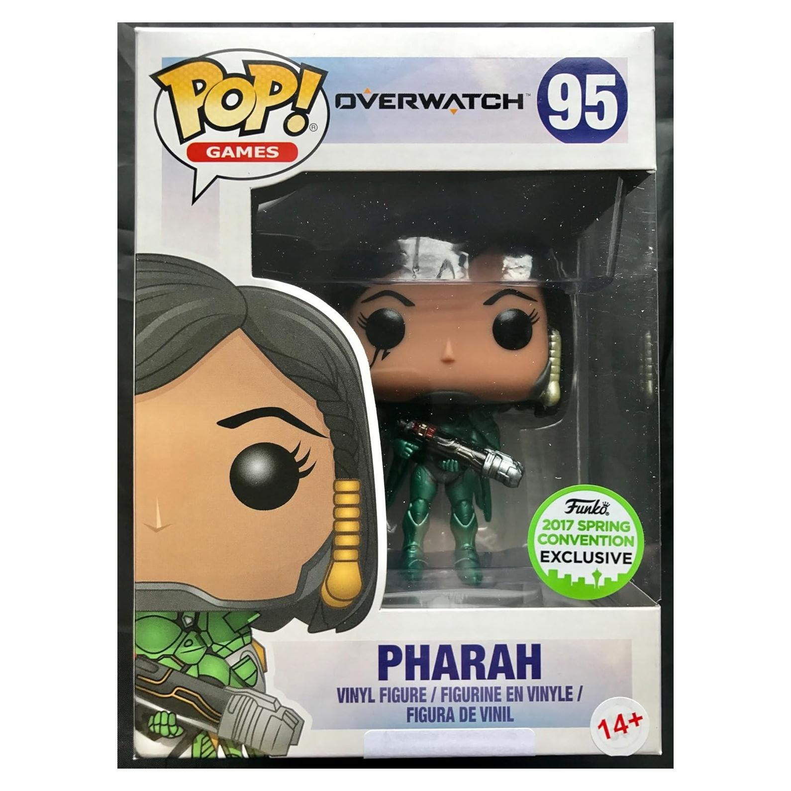 Figura de Acción Funko Pop Overwatch Pharah Verde #95 9.53 cm
