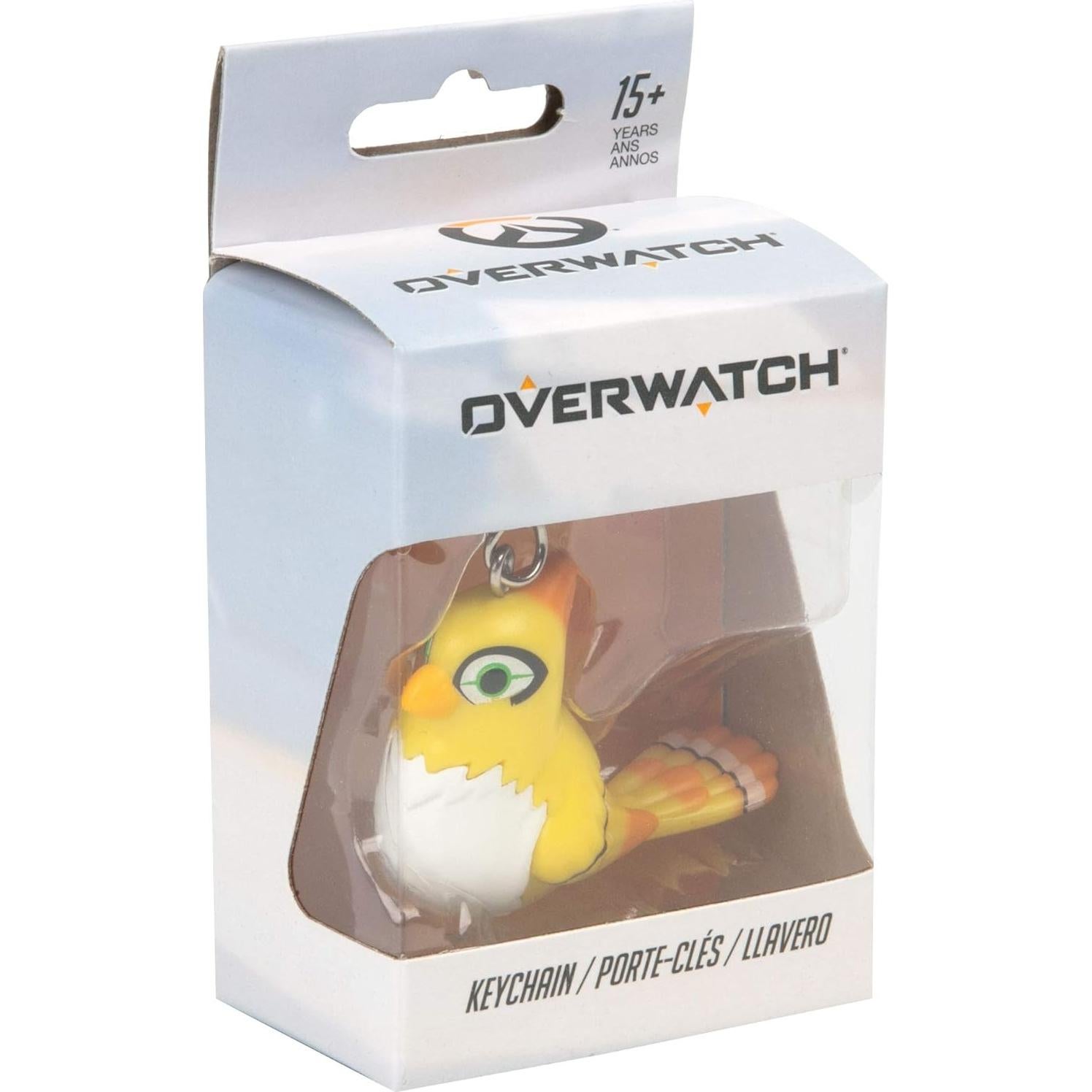 Llavero 3D Ganymede JINX Overwatch 4.06 cm PVC Multicolor