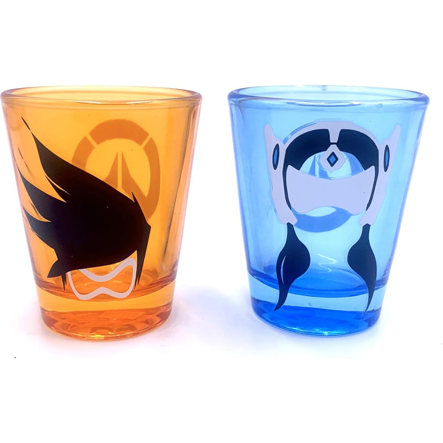 Set de 4 Vasos de Chupito Overwatch Just Funky 59 ml