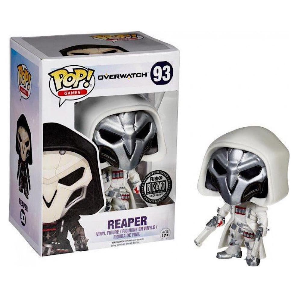 Figura Funko Pop! Overwatch Reaper Exclusiva Blanca 9.53cm