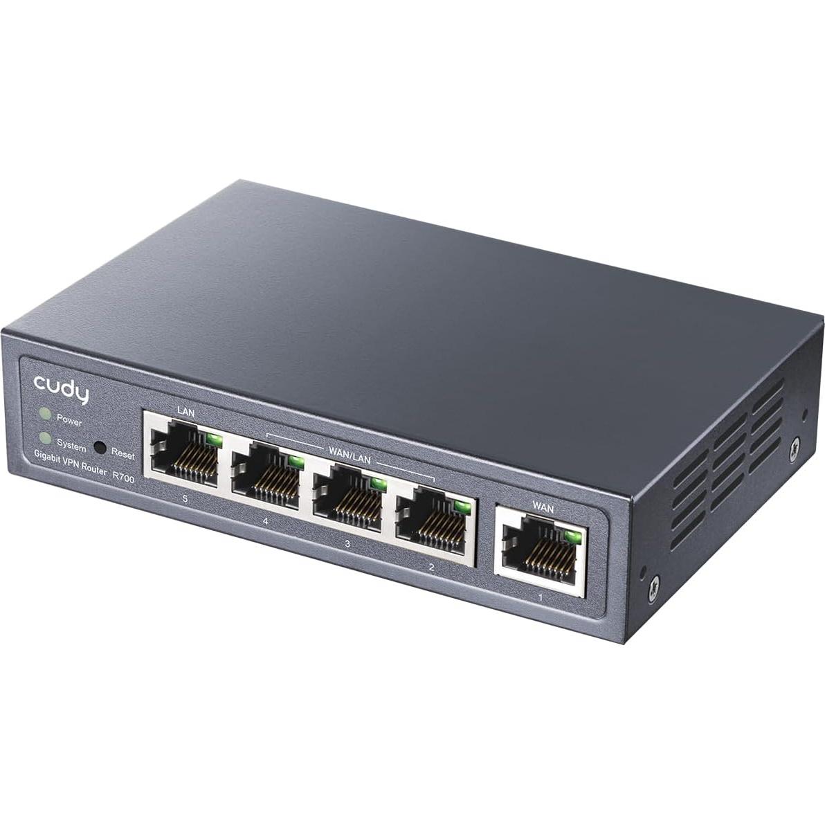 Enrutador VPN Cudy R700 Multi-WAN Gigabit 4 Puertos