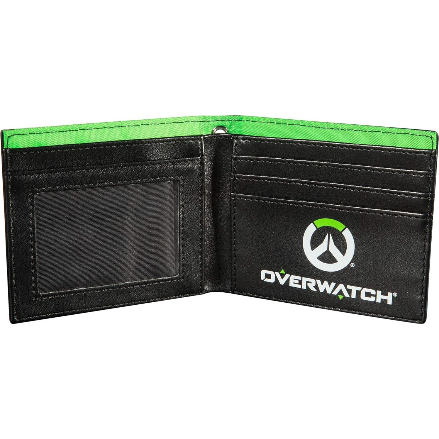 Cartera Bi-Fold JINX Overwatch Lucio Sound Barrier Negra
