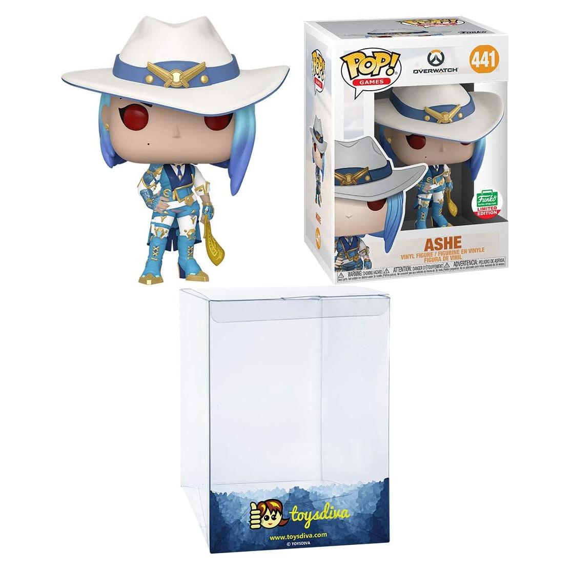 Figura de Vinilo POP! Ashe Funk-o-Shop Exc con Protector