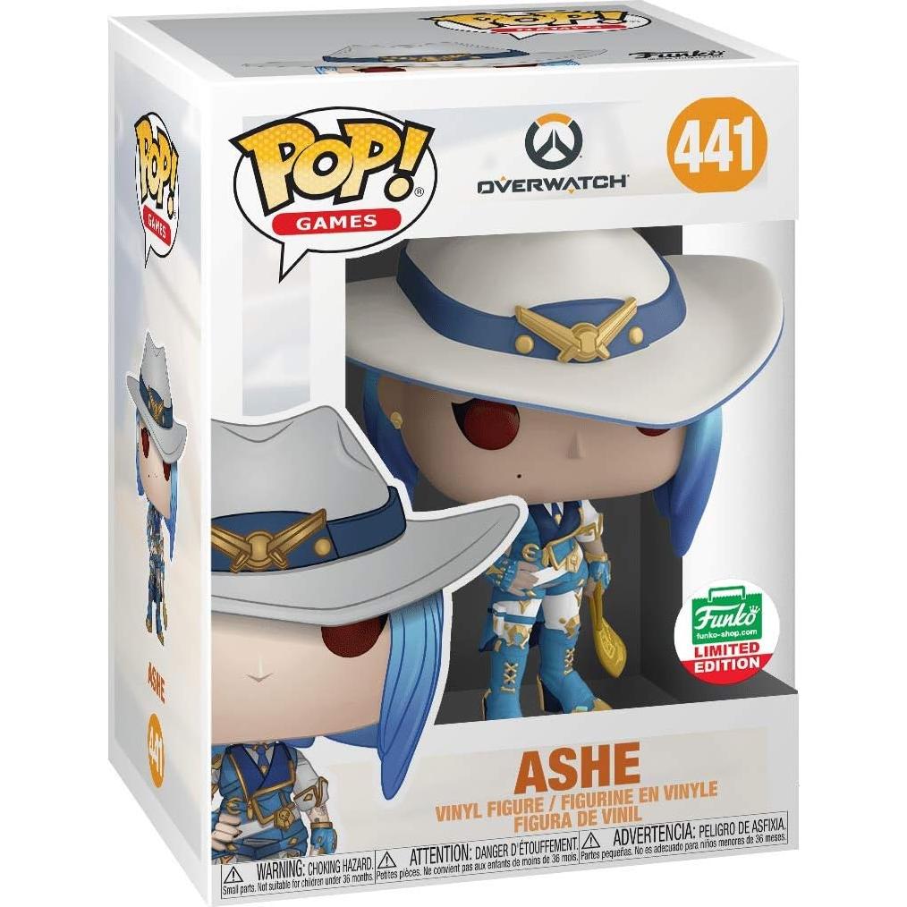 Figura de Vinilo POP! Ashe Funk-o-Shop Exc con Protector
