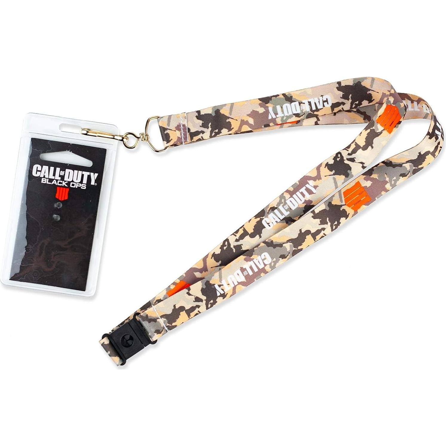 Lanyard y Placa de Identificación Call of Duty Black Ops 4