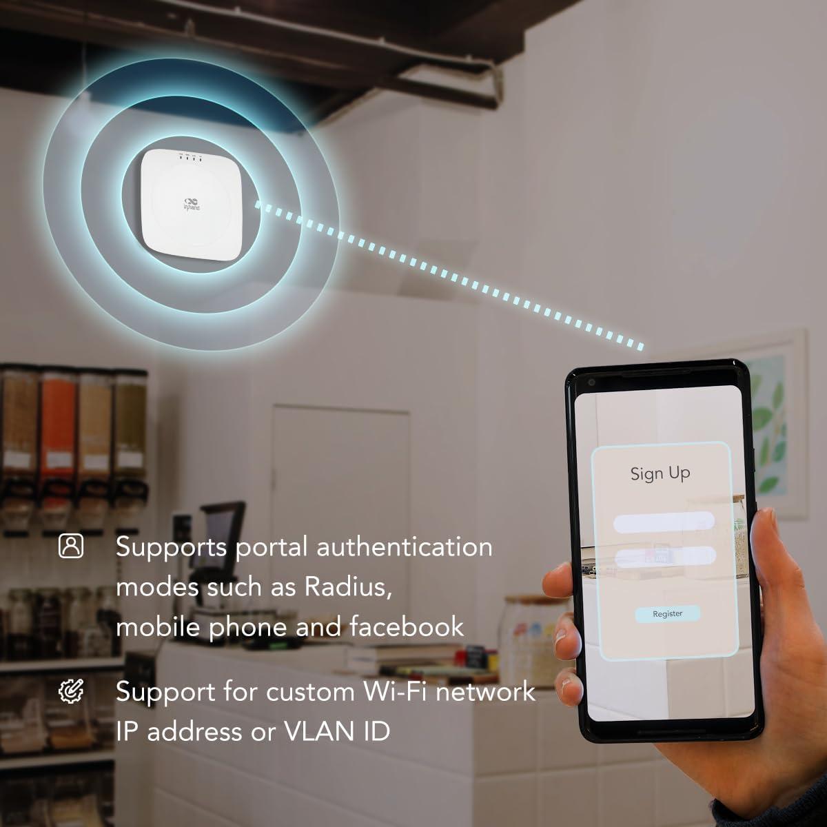 Punto de Acceso Wi-Fi 6 InHand EAP600 Indoor 0.40kg