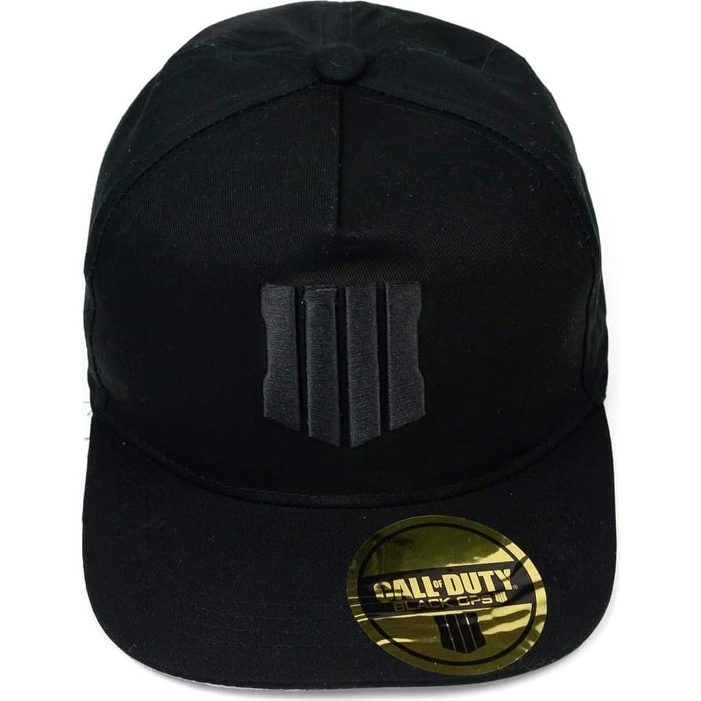 Gorra Snapback Call of Duty Black Ops 4 Ajustable Negra