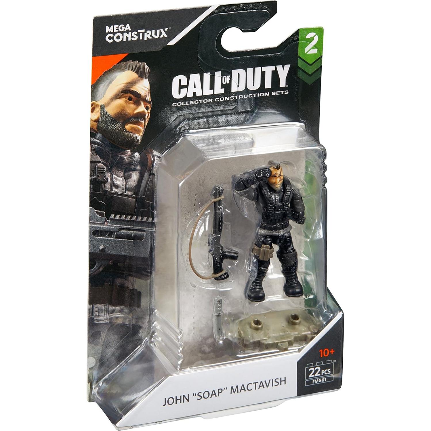 Figura de Acción Mega Construx Call of Duty Soap 22.96g