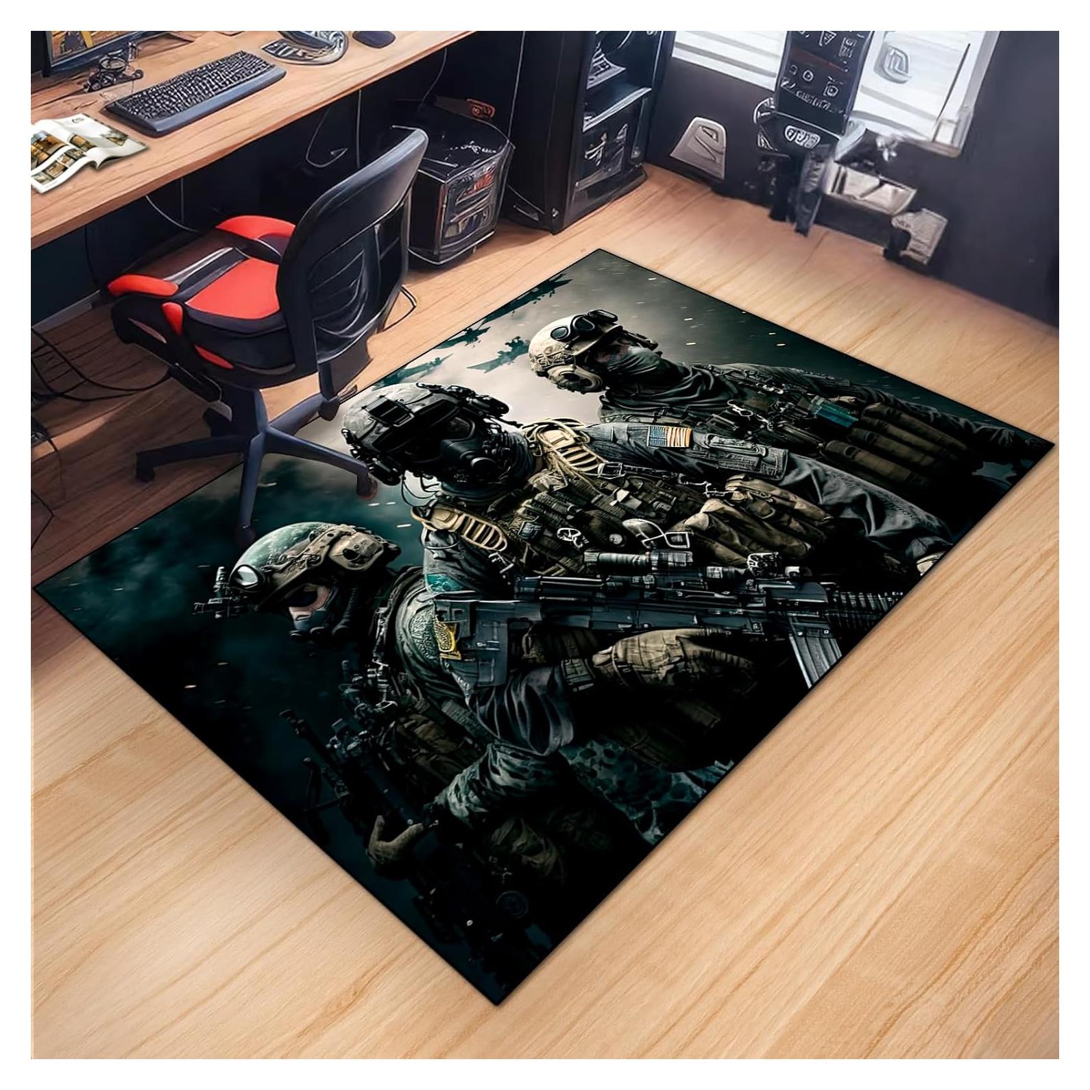 Alfombra de Juego Boiulo 1.02x1.52m Antideslizante Geométrica