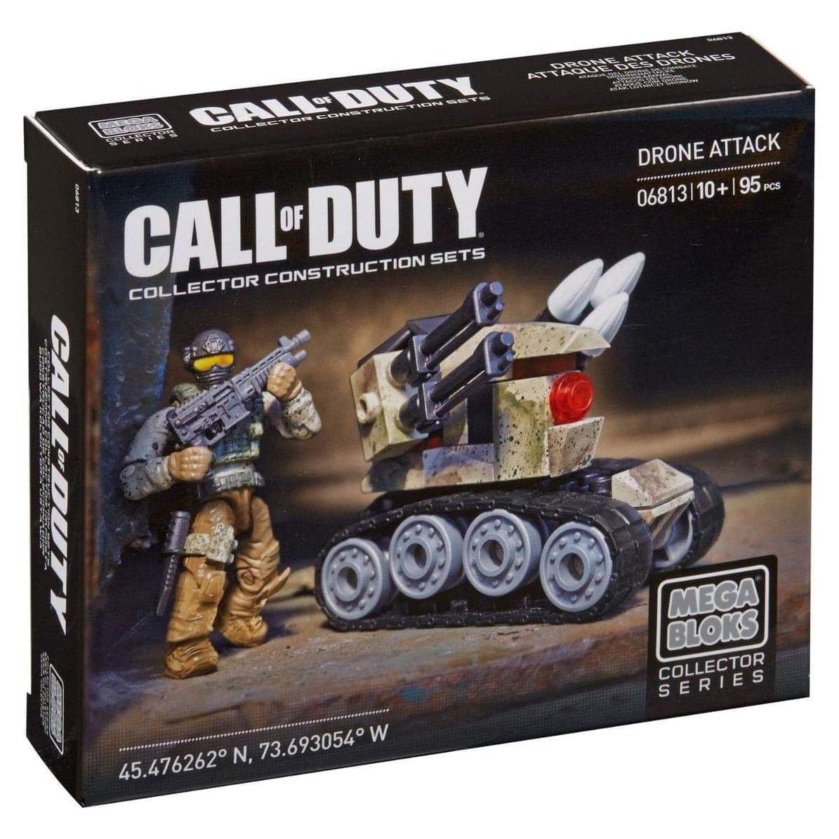 Mega Bloks Dron de Asalto Call of Duty 95 Piezas 18.66x15.19 cm