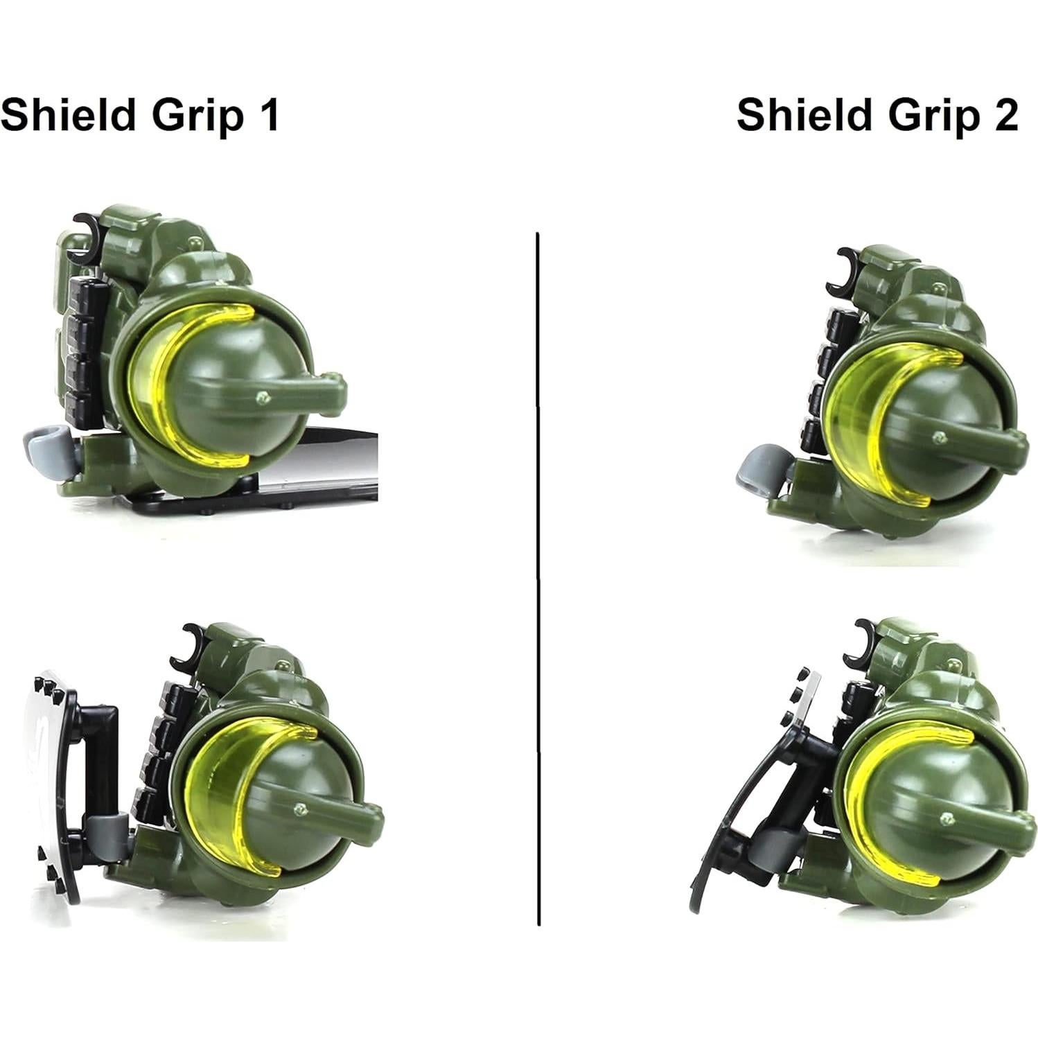 Minifigura Militar Soldado de Asalto Juggernaut Battle Brick