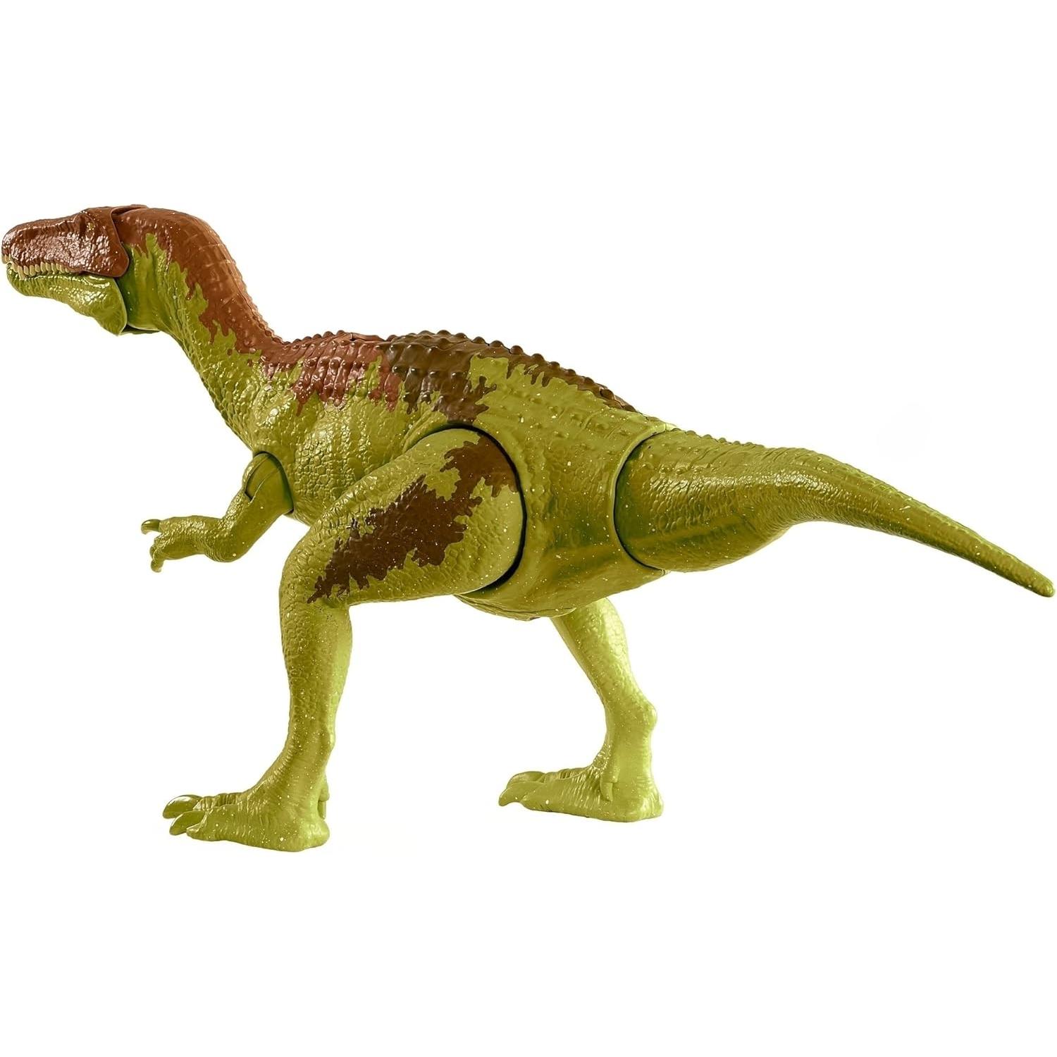 Figura de acción Mattel Jurassic World Baryonyx Limbo con sonidos
