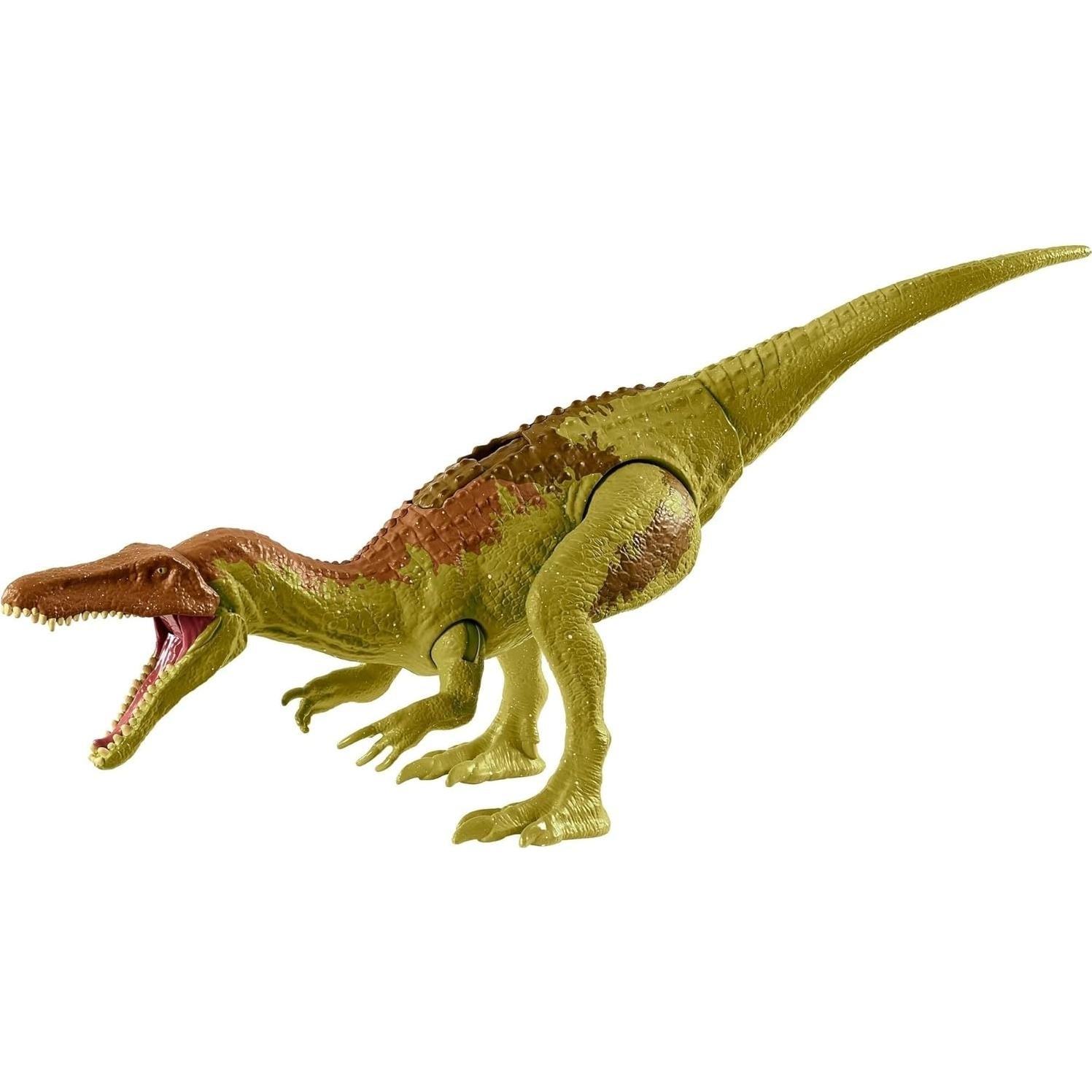 Figura de acción Mattel Jurassic World Baryonyx Limbo con sonidos
