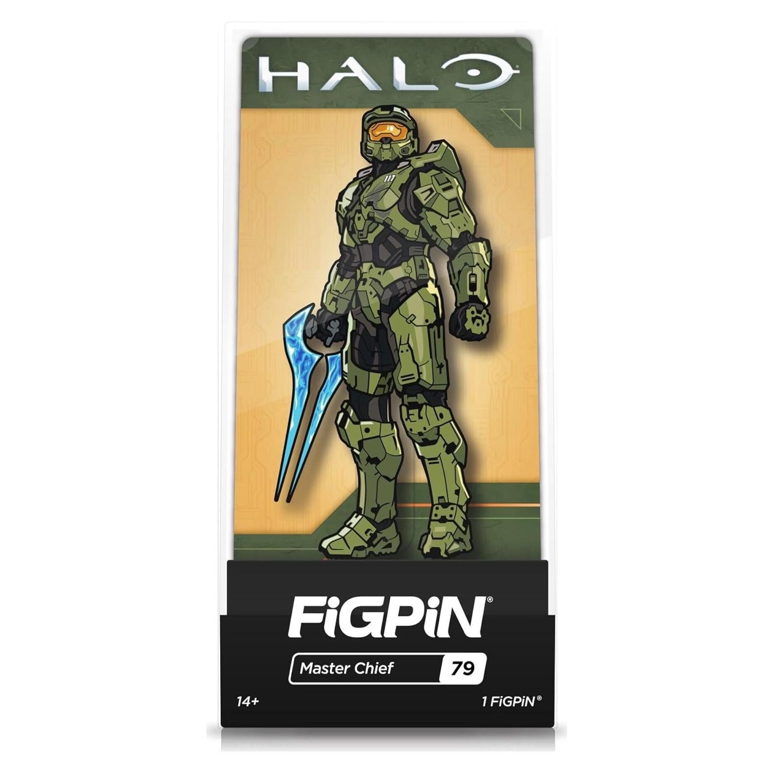 FiGPiN Clásico Halo - Maestro Jefe #79 - 76.2mm