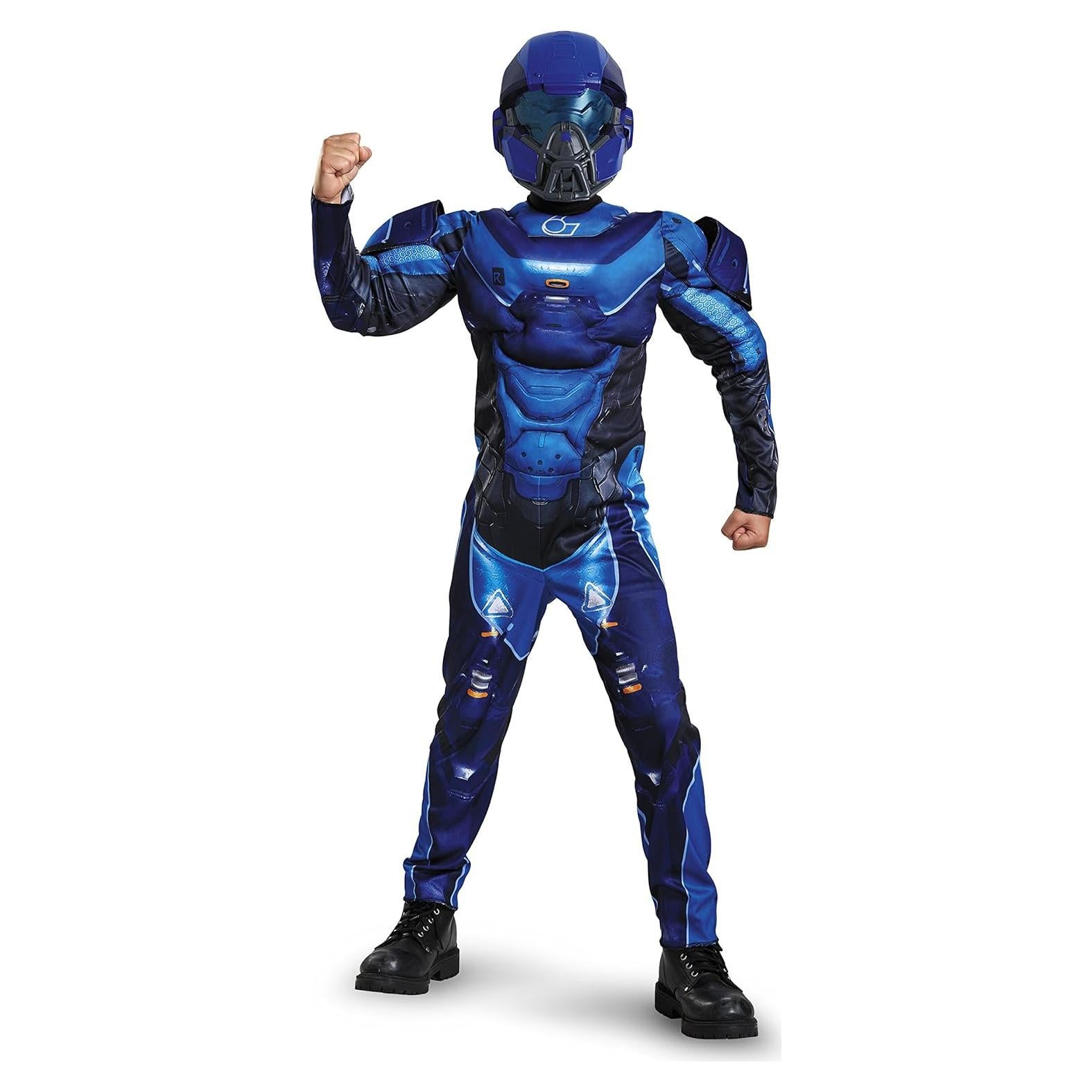 Disfraz de Músculo Clásico Halo Microsoft para Niños 4-6 Años