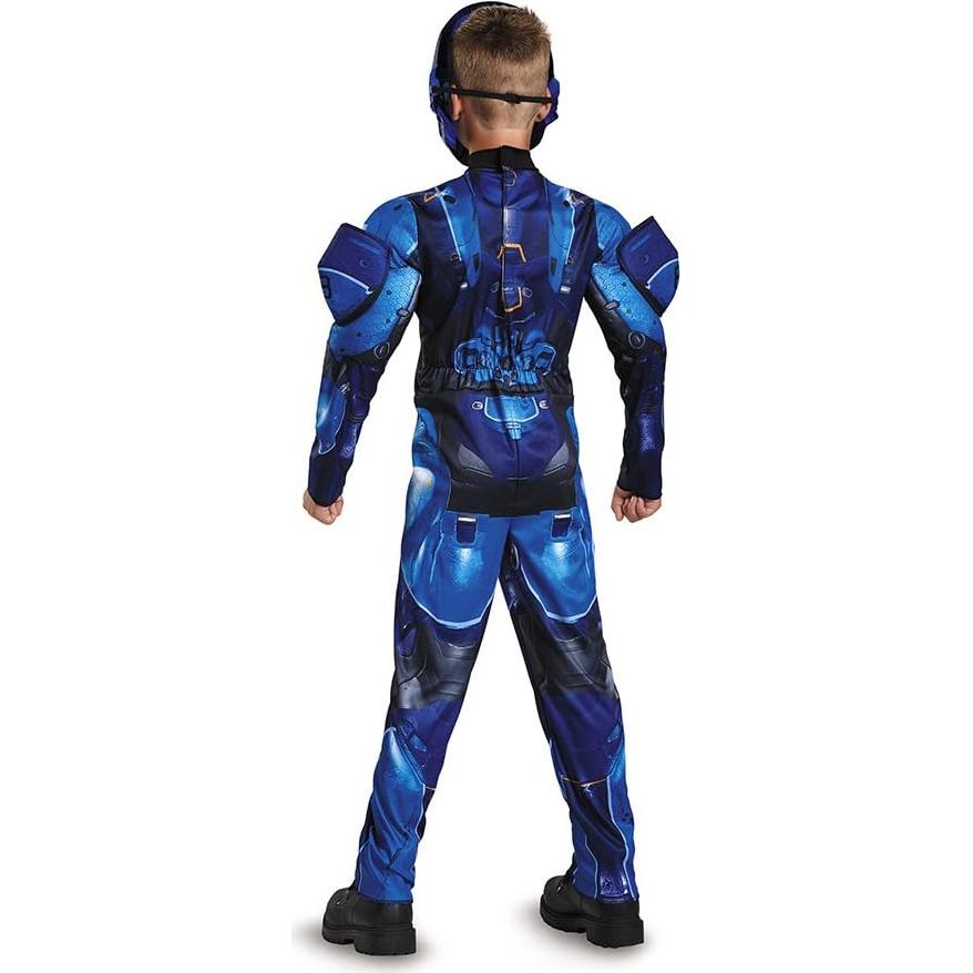 Disfraz de Músculo Clásico Halo Microsoft para Niños 4-6 Años