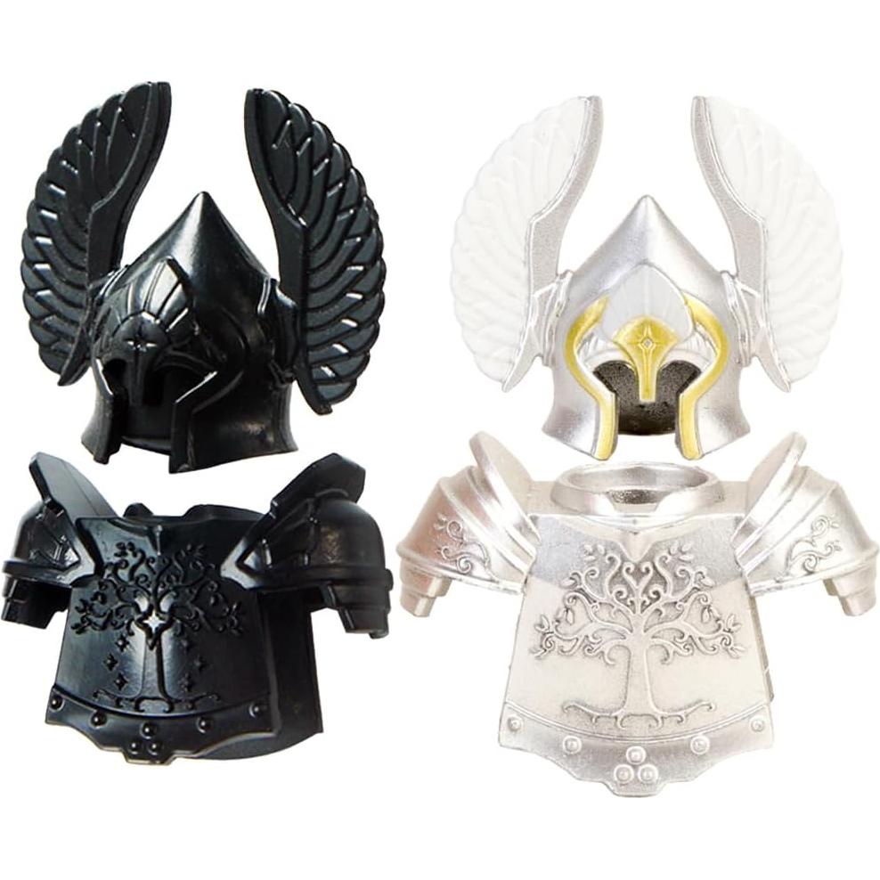 MISINI Kit de Accesorios de Caballero Medieval - 80 Piezas