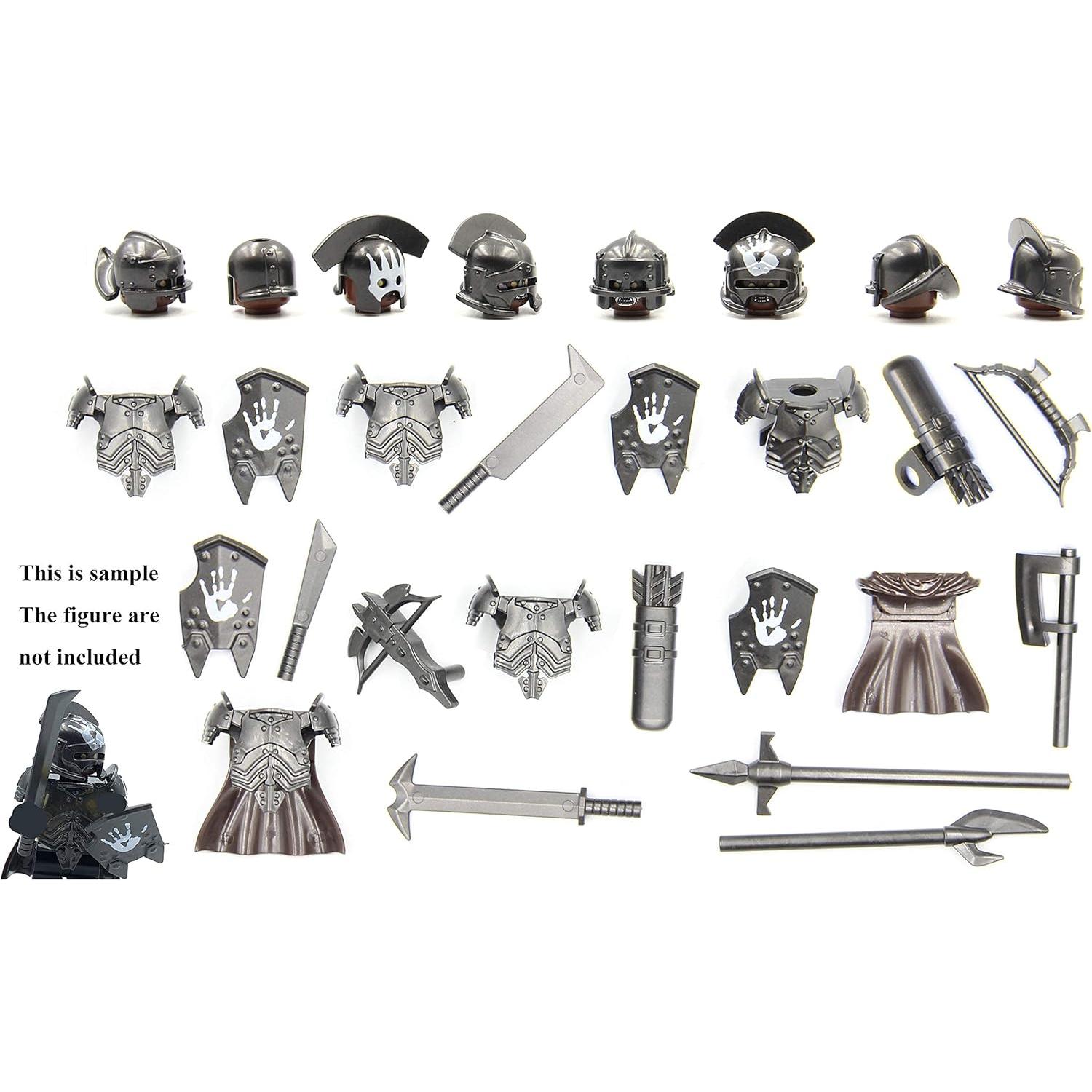 Set de Armadura y Casco Uruk-Hai Magma Brick - 71.6g