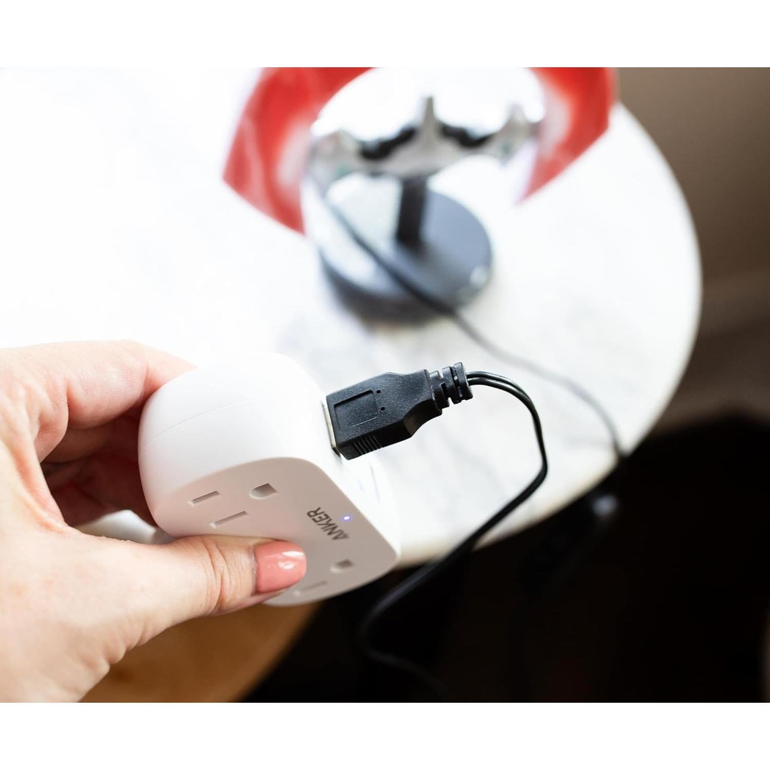 Luz LED Ambiental Réplica Espada de Energía Roja Halo Infinite 35.56cm