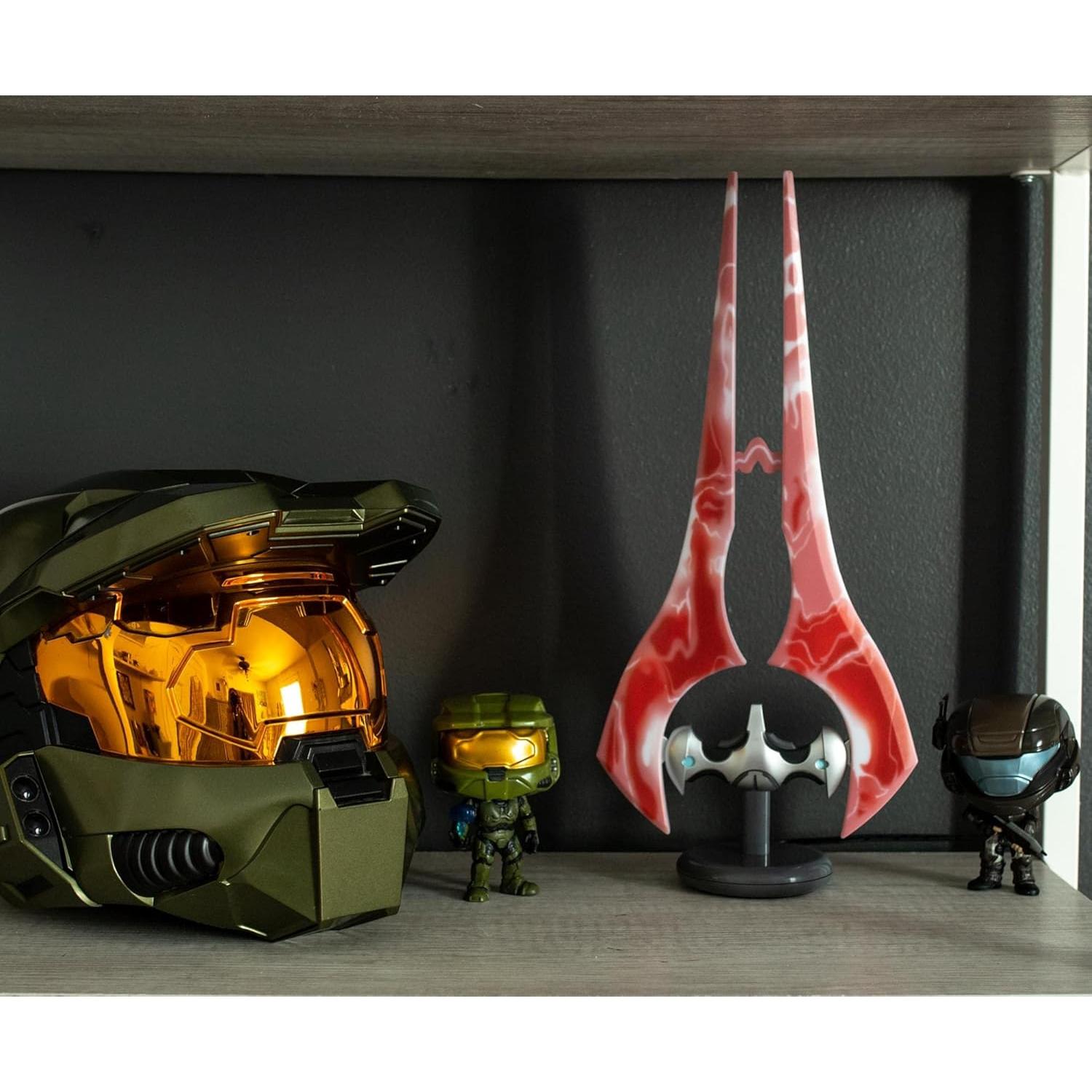 Luz LED Ambiental Réplica Espada de Energía Roja Halo Infinite 35.56cm