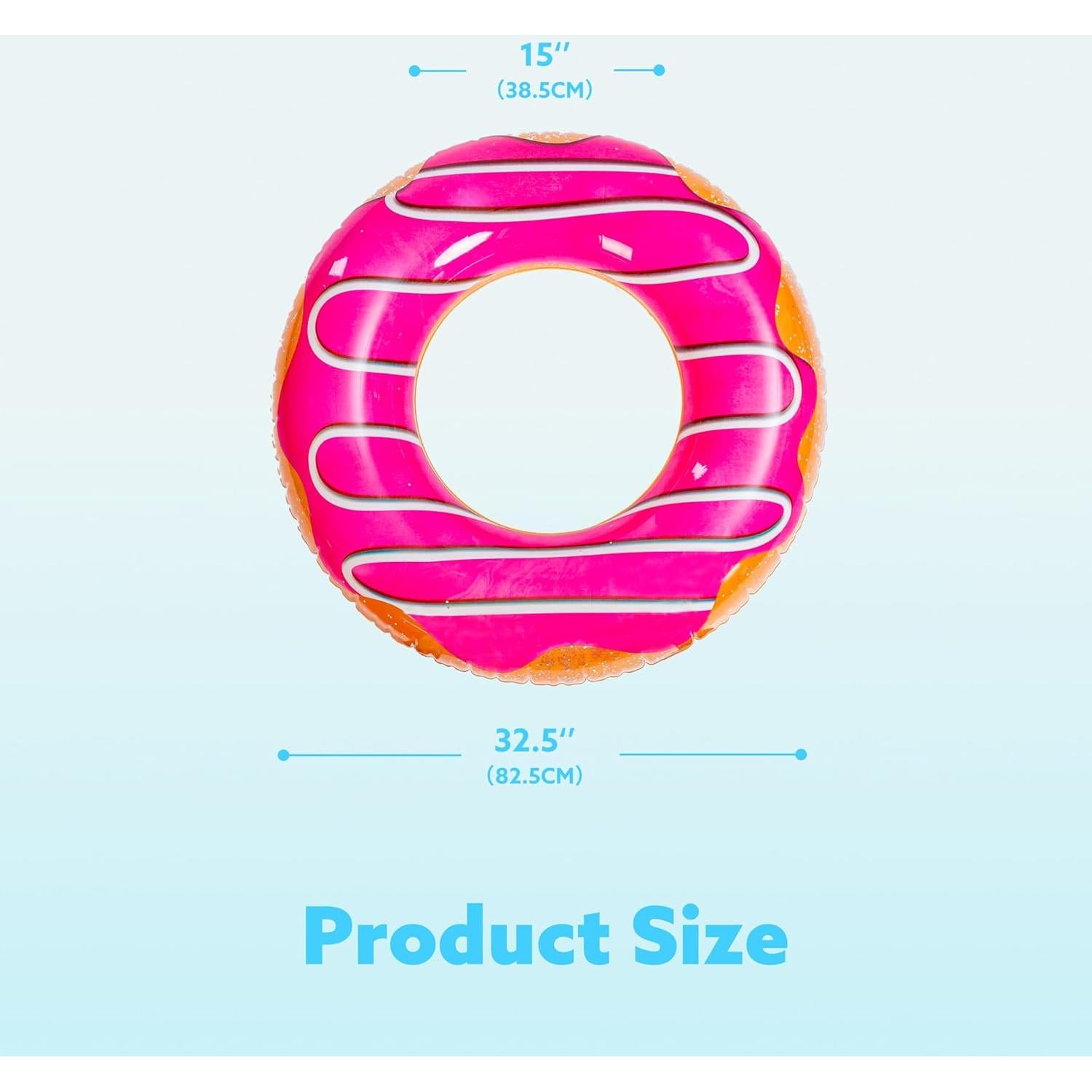 Flotador de Piscina Donut JOYIN 82.55 cm - Paquete de 3