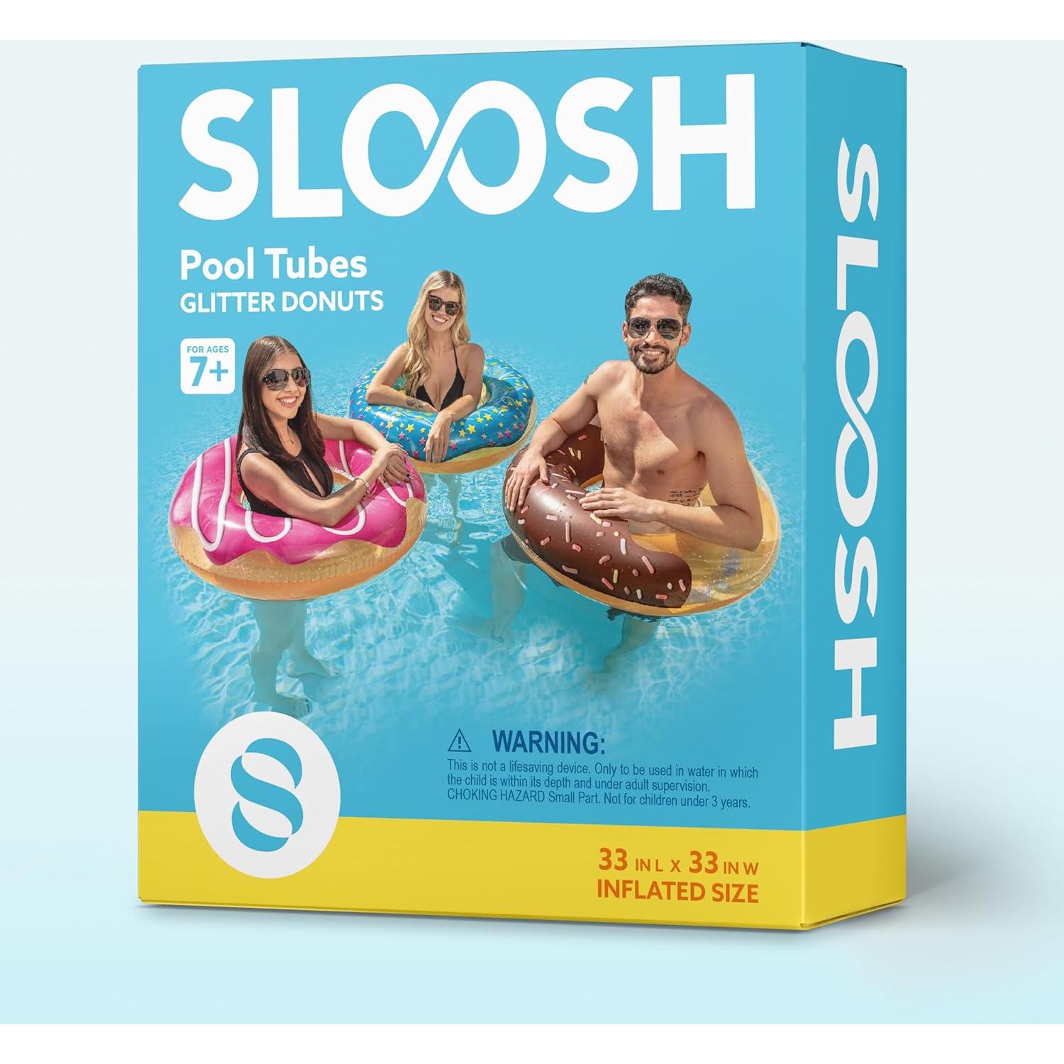 Flotador de Piscina Donut JOYIN 82.55 cm - Paquete de 3