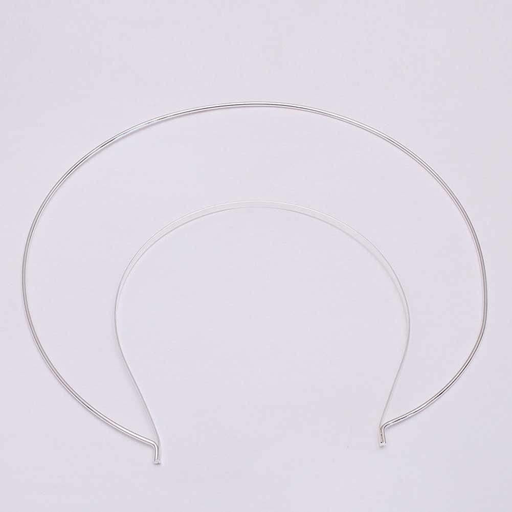 Diademas Halo de Ángel Teensery - 3 Piezas Metal - Plata, Oro, Rosa