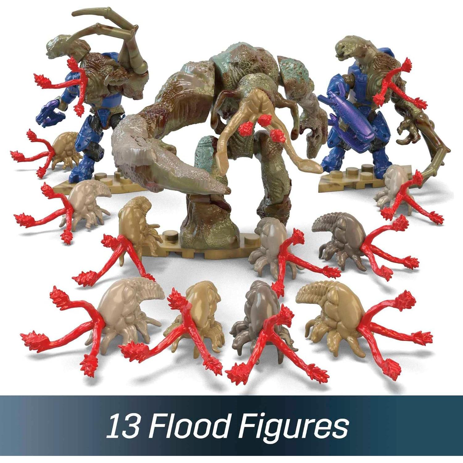 Set de Construcción MEGA Halo Inundación y Mongoose FLEETCOM