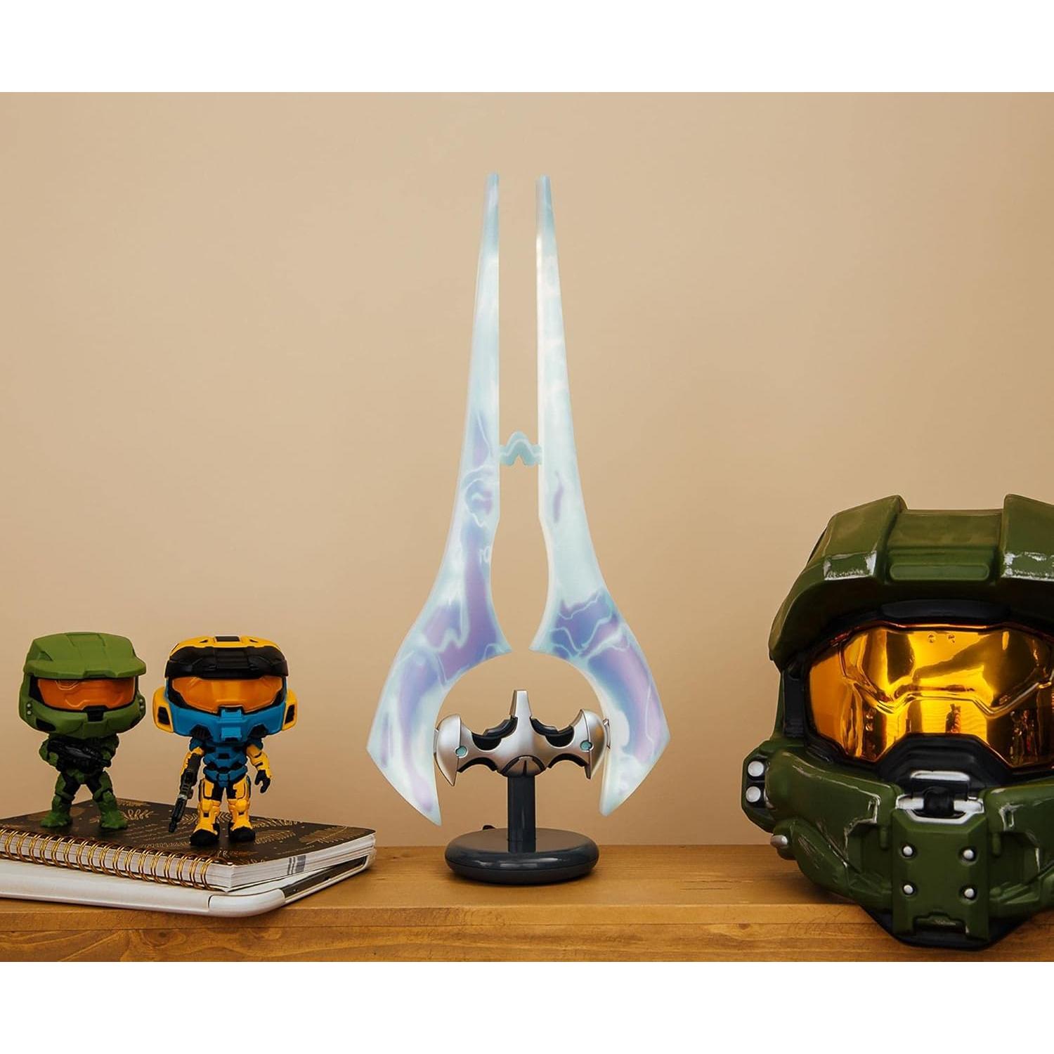 Lámpara de escritorio LED Ukonic espada de energía Halo 35.56 cm