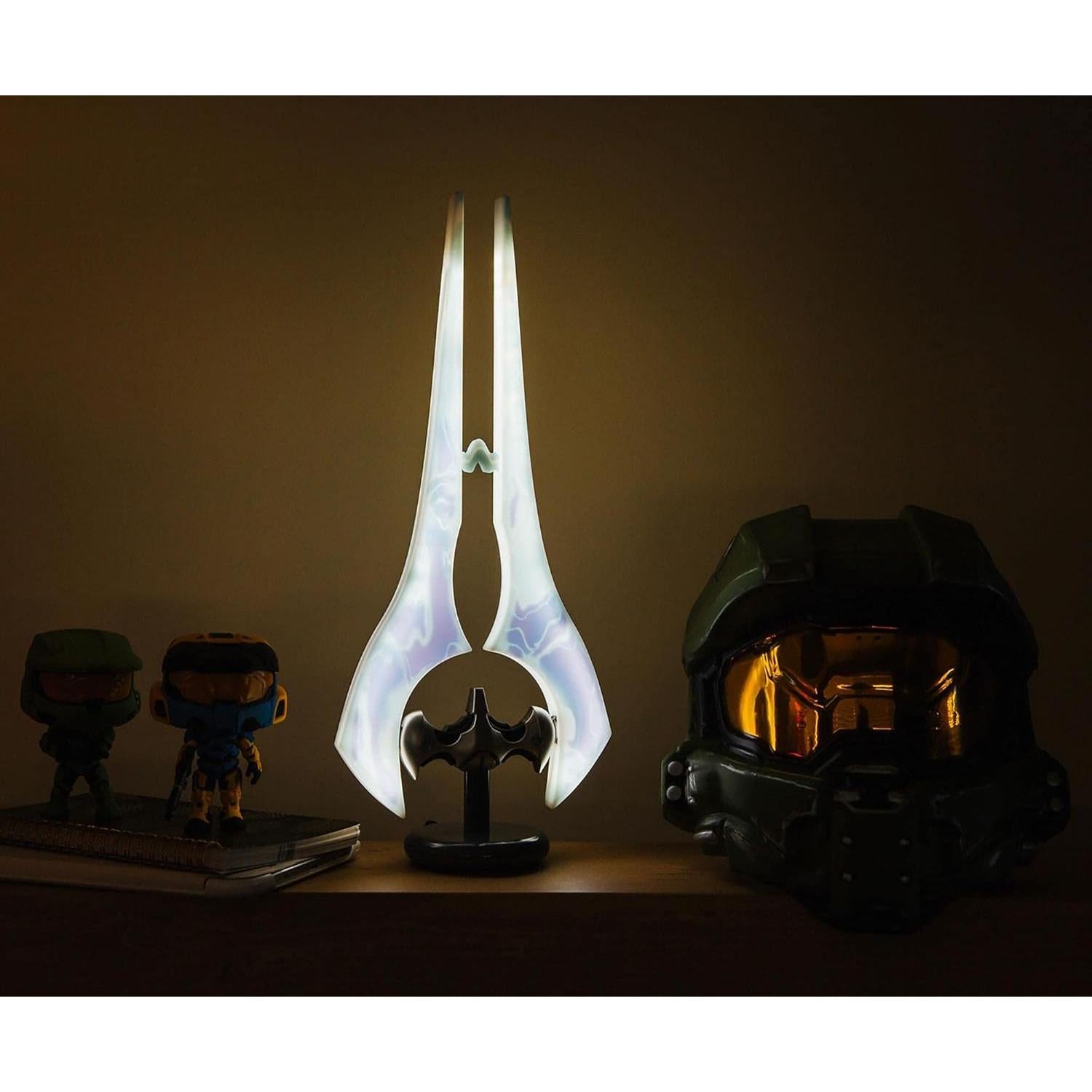 Lámpara de escritorio LED Ukonic espada de energía Halo 35.56 cm