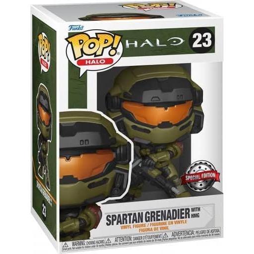Figura de Vinilo Halo Infinite Spartan Grenadier 6.3 cm