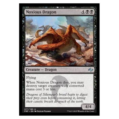 Magic The Gathering - Noxious Dragon (077/185) - Fate Reforged