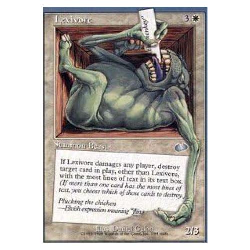 Magic The Gathering - Lexivore - Unglued