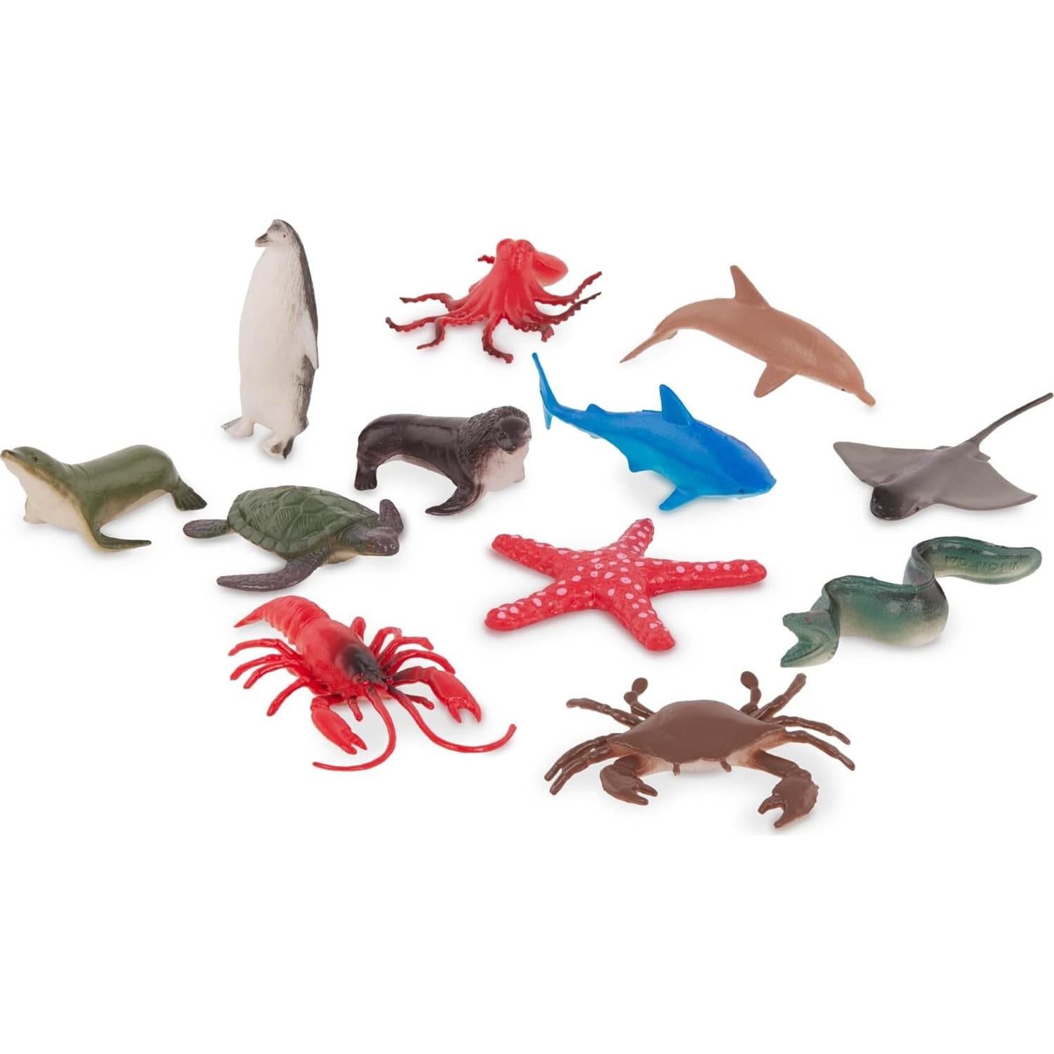 Figuras de Animales Marinos Terra by Battat - 60 Pcs
