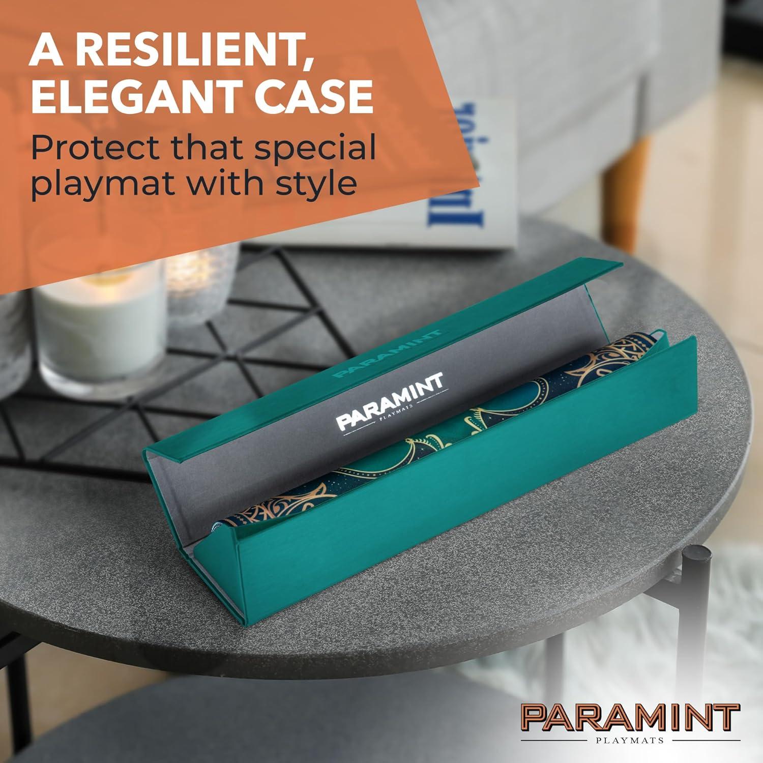 Funda para Tapete de Juego Paramint Verde - Cierre Magnético