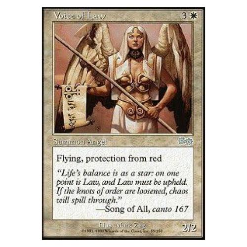 Magic The Gathering - Voice of Law - Urza's Saga