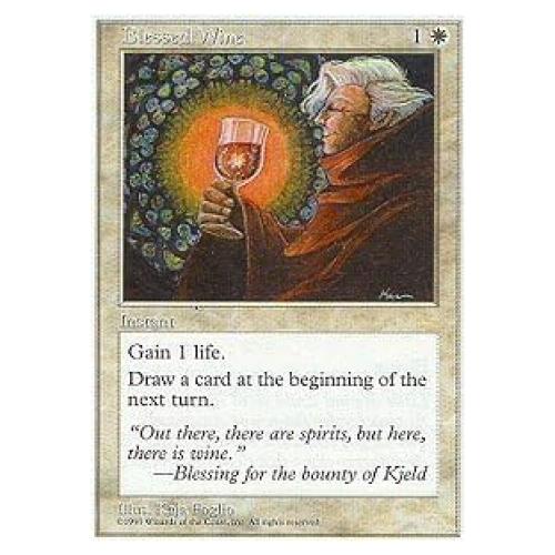 Magic The Gathering - Blessed Wine - Fifth Edition