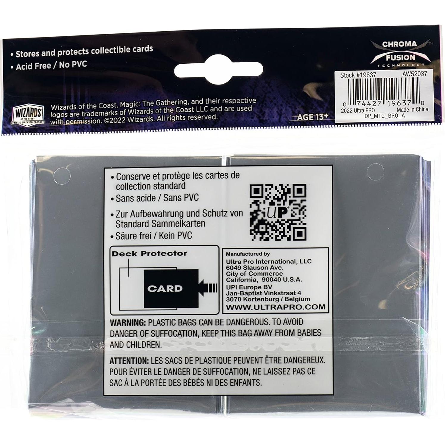 Fundas para Cartas Ultra PRO MTG La Guerra de los Hermanos 100ct